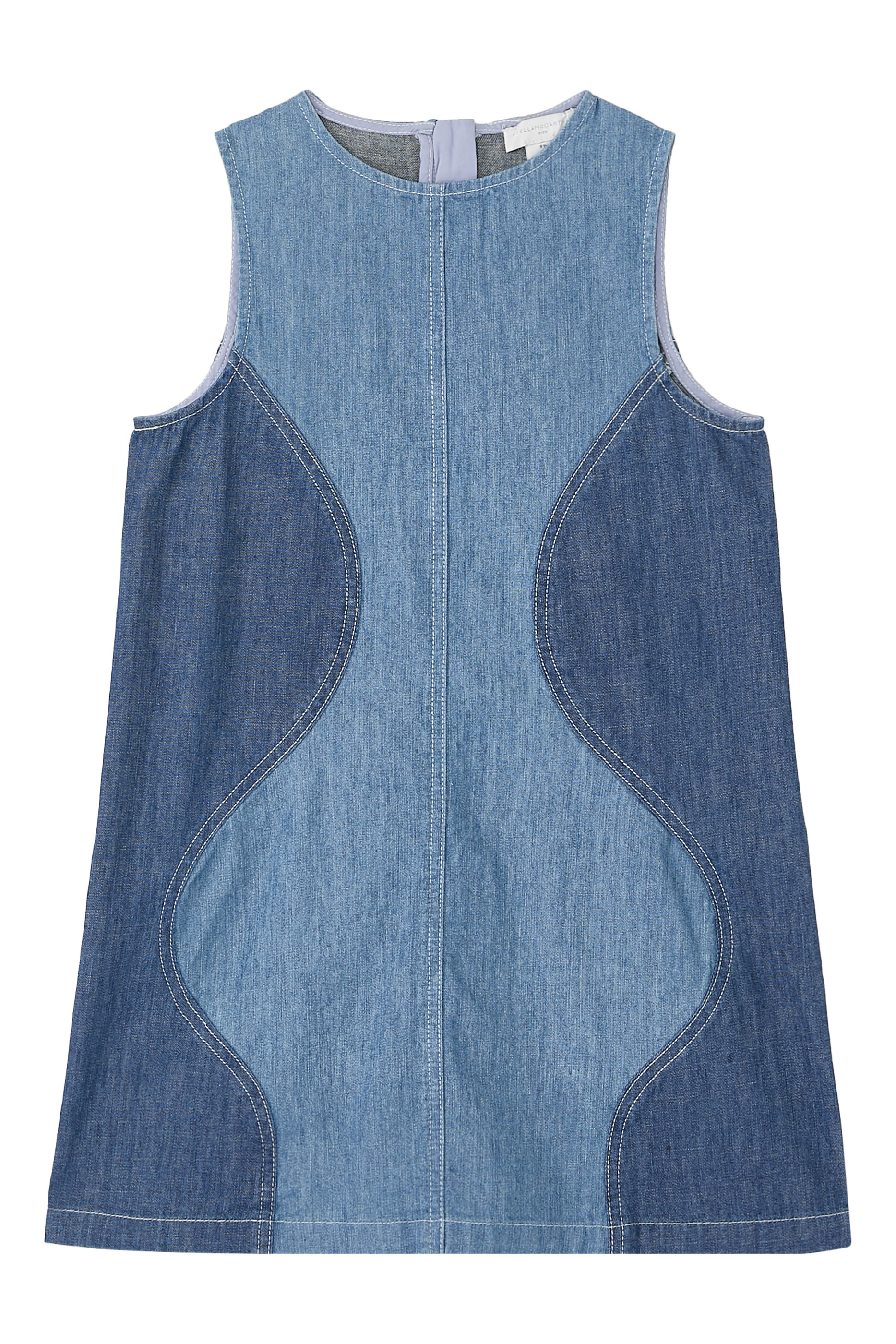 Kids Sleeveless Denim Dress