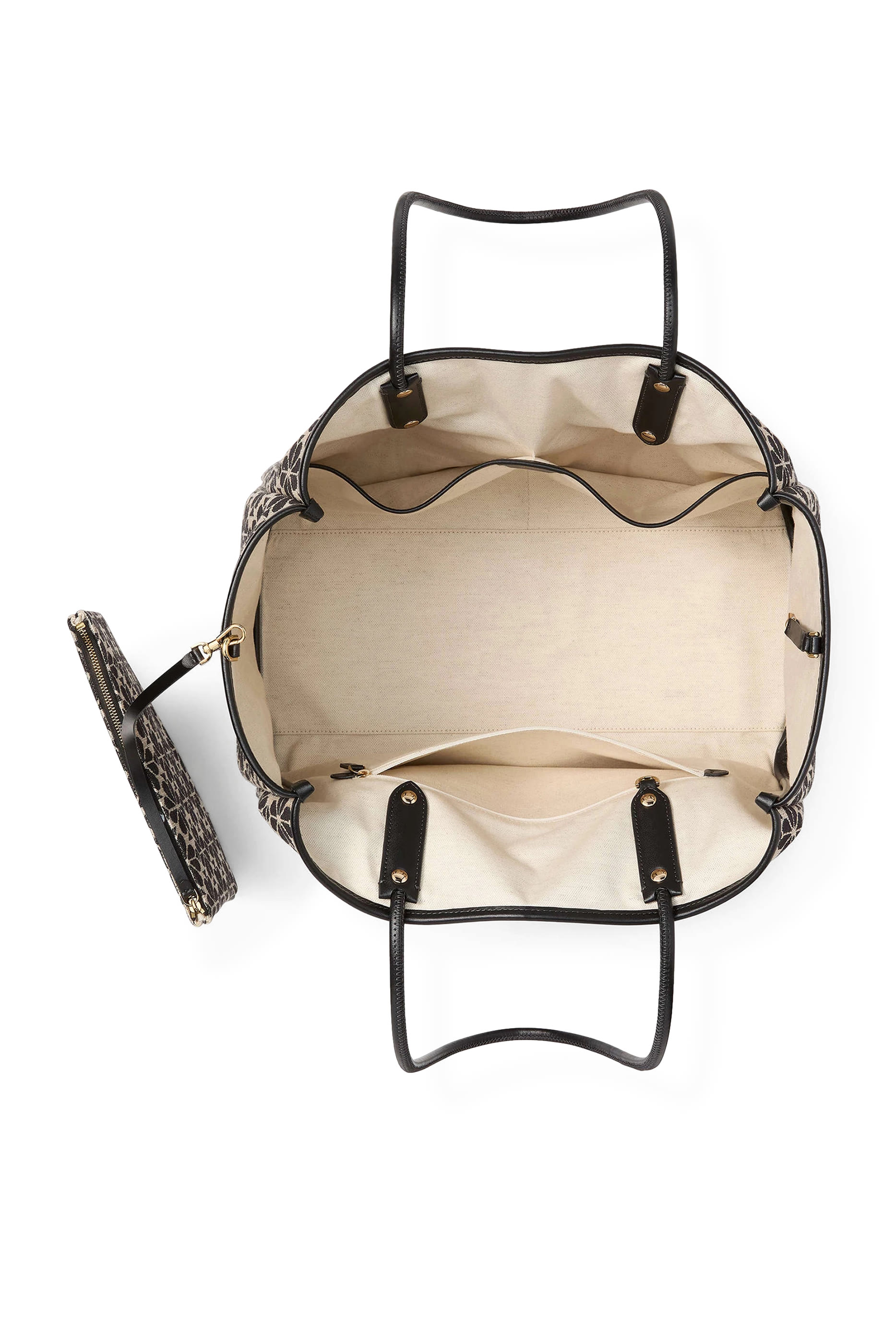 Spade Flower Jacquard Large Everything Tote Bag