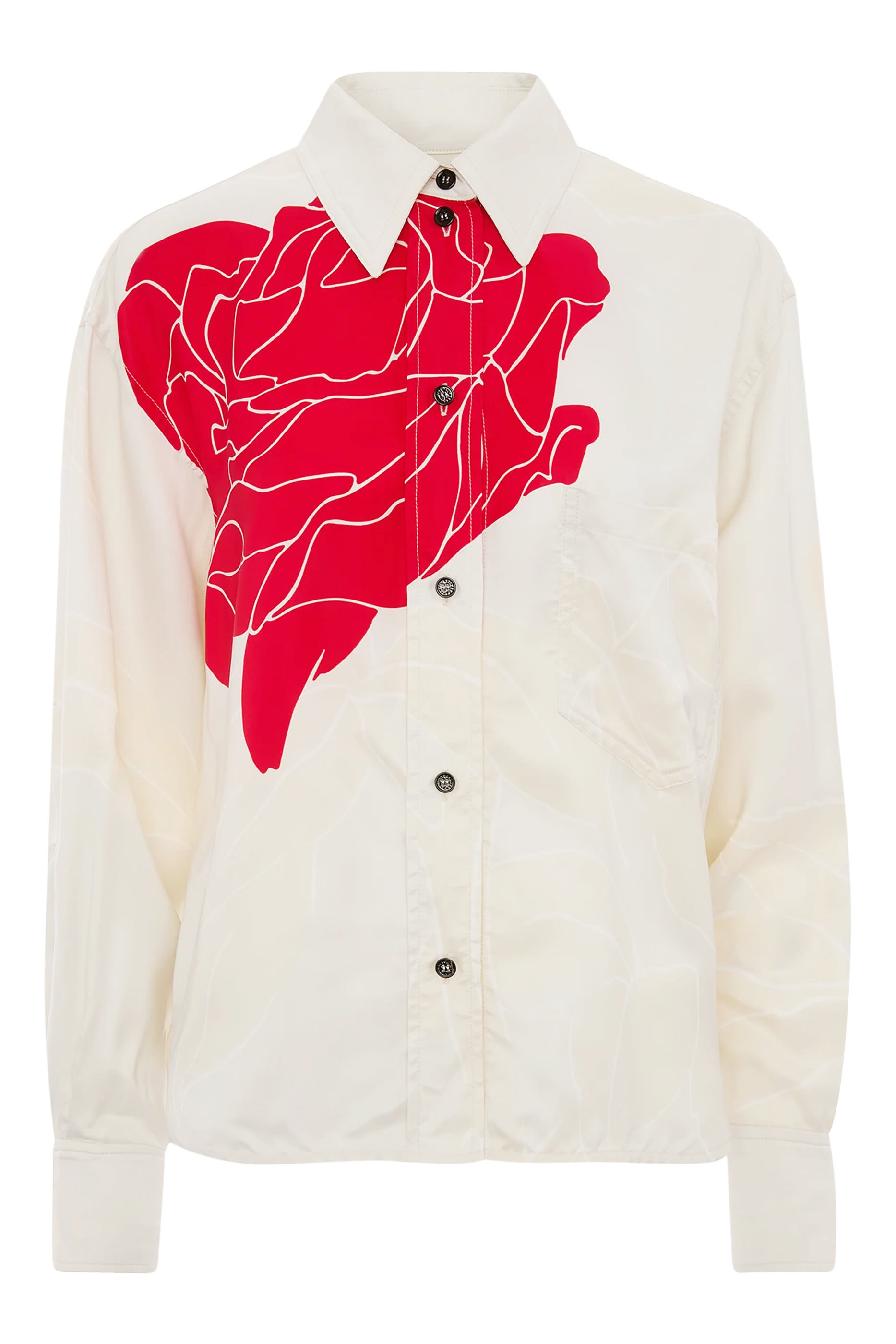 Shell Floral Print Shirt