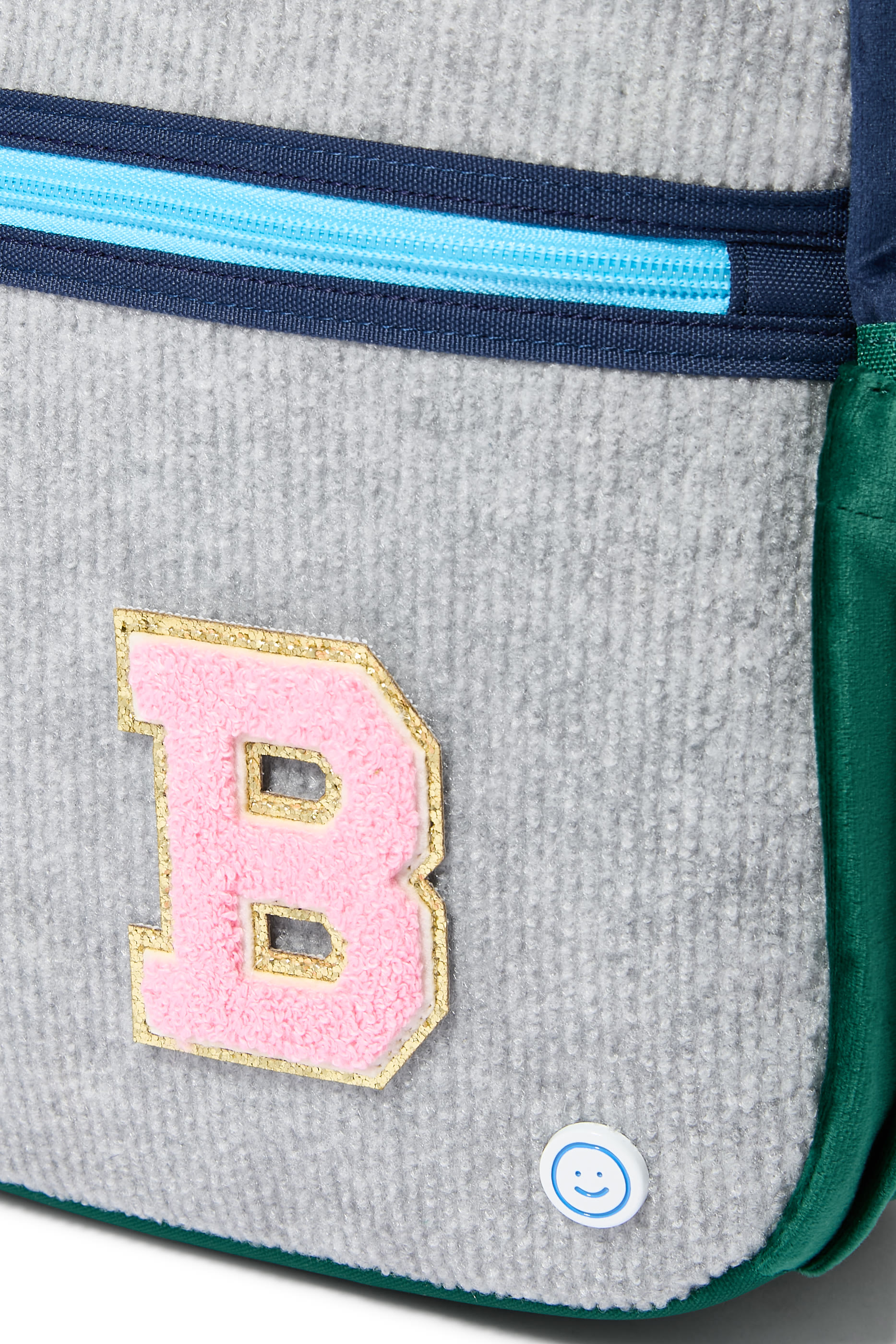 3” Chenille Sparkle B Letter Patch