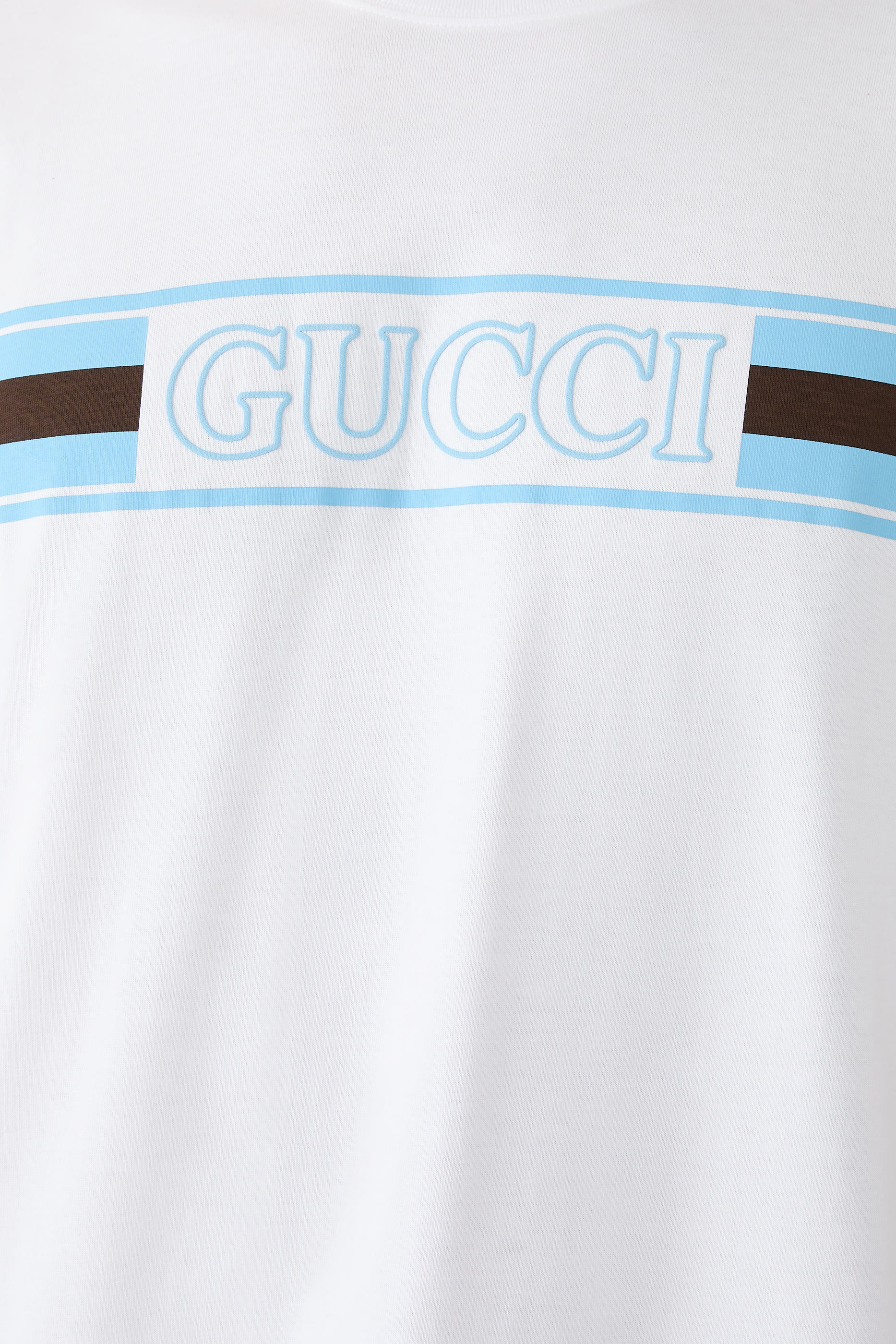 Logo Print Cotton Jersey T-Shirt