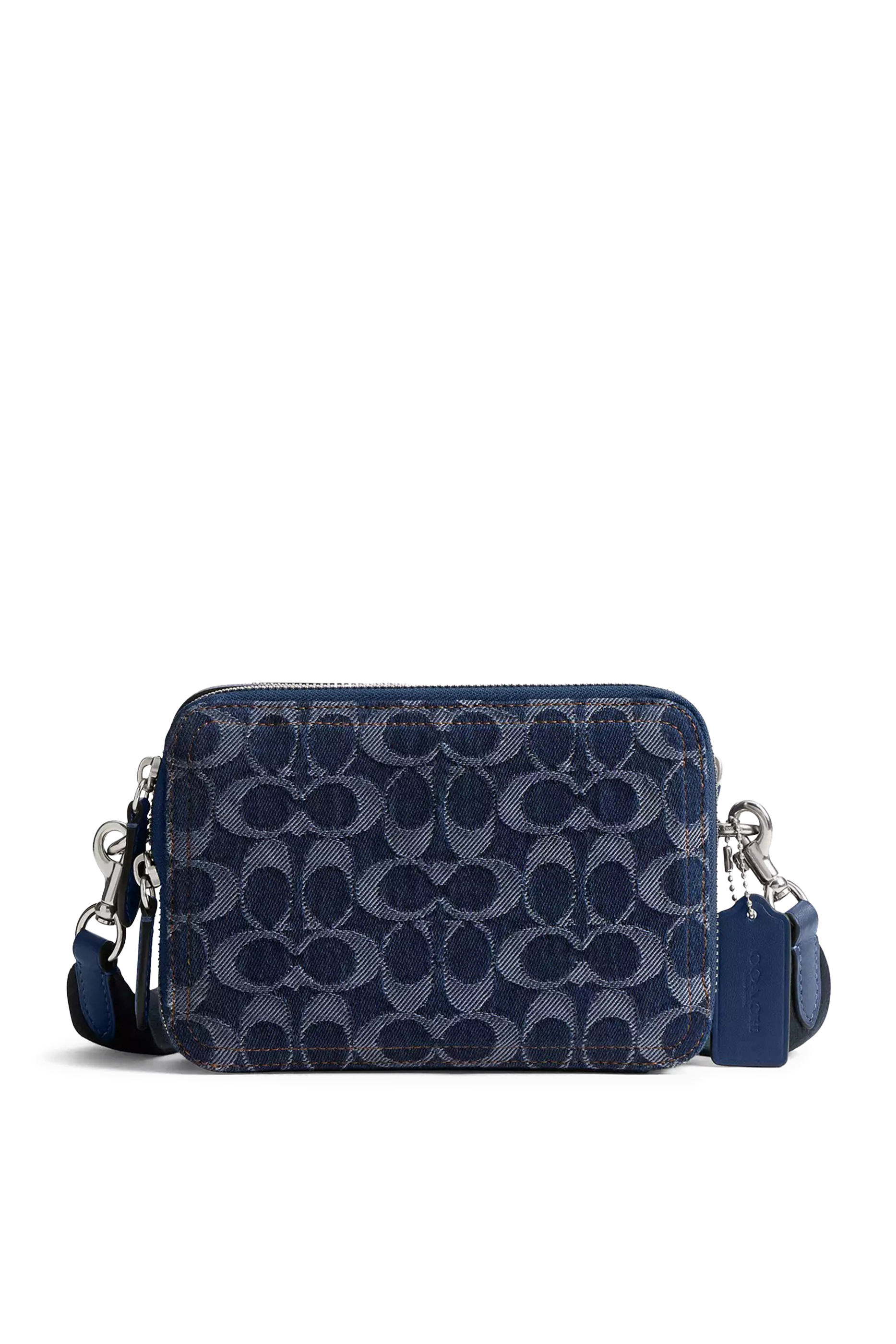 Charter Crossbody Bag 19 in Signature Denim
