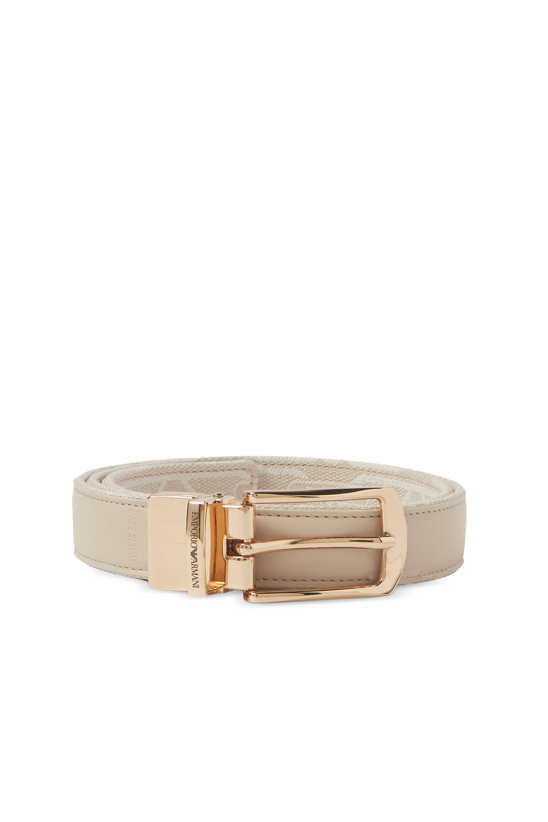 Logo Reversible Leather Belt