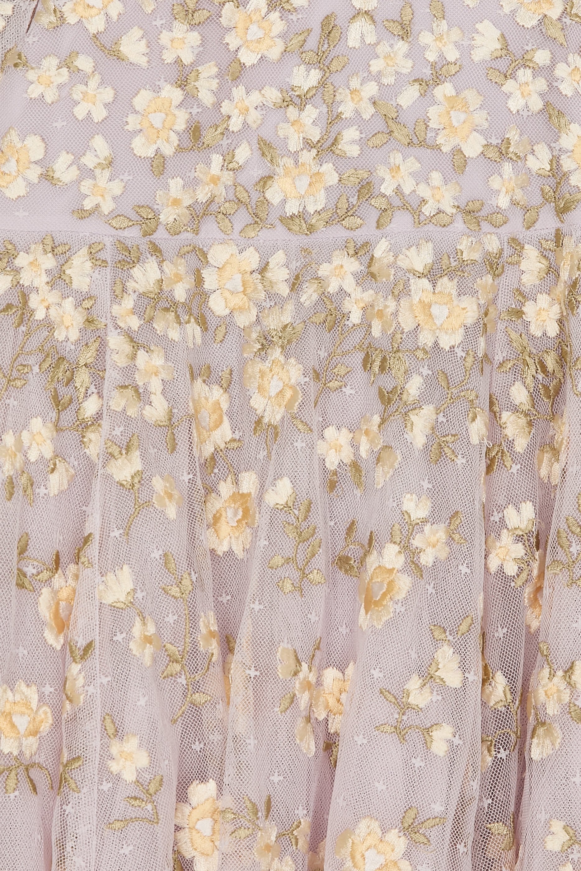 Kids Lea Ditsy Cape Dress 