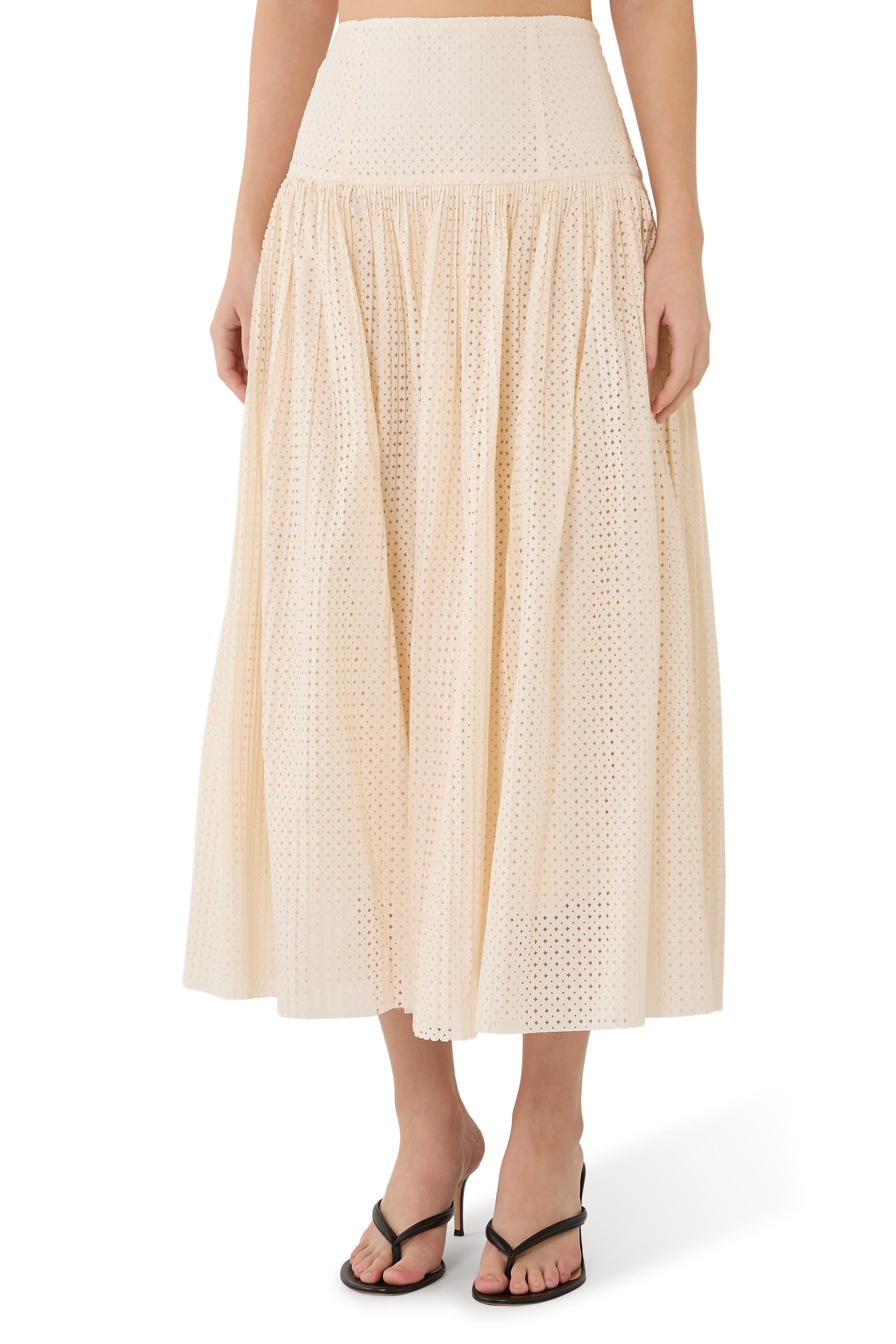 Nalla A‐Line Midi Skirt