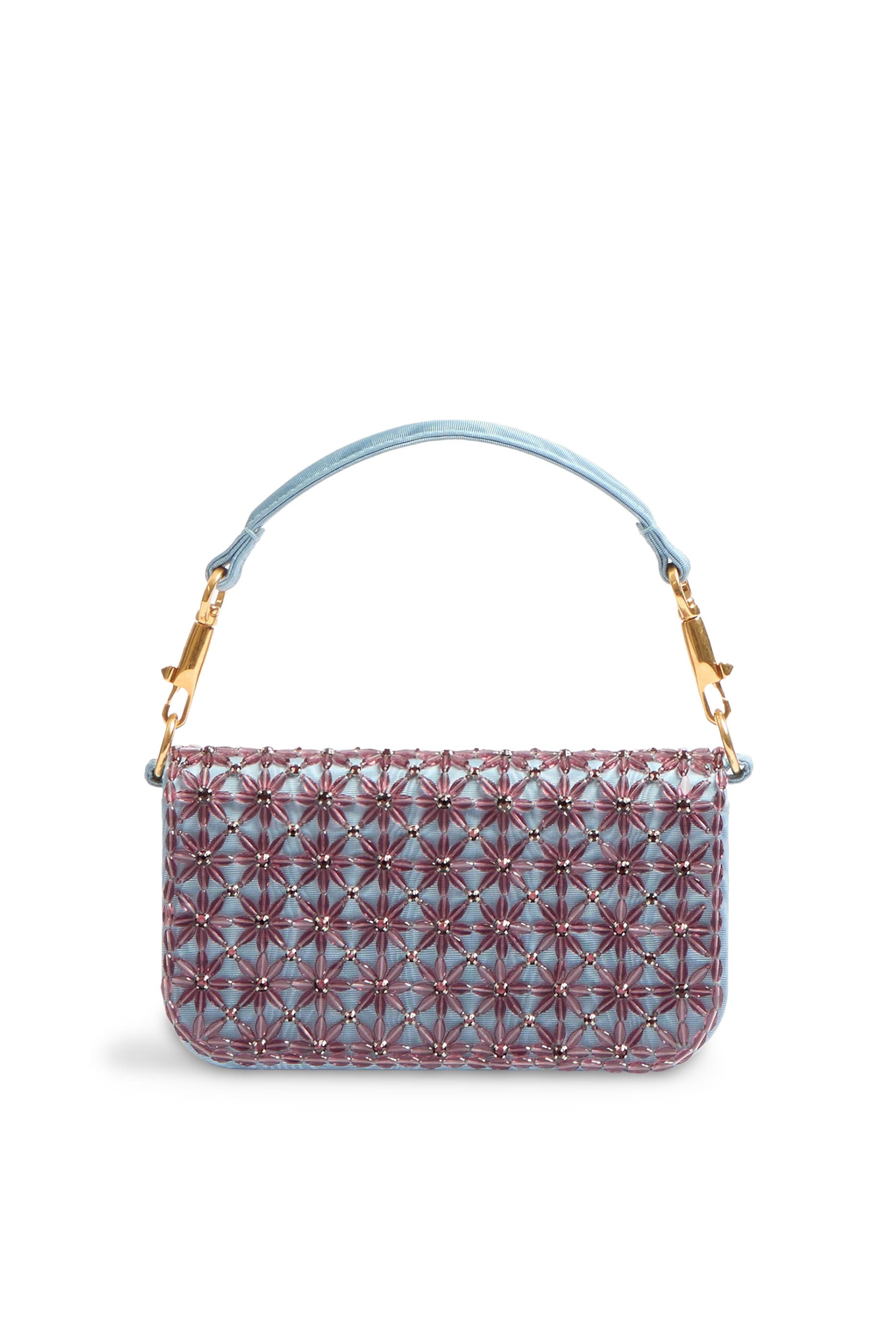 Locò Small Shoulder Bag Embroidered with Jewel Logo