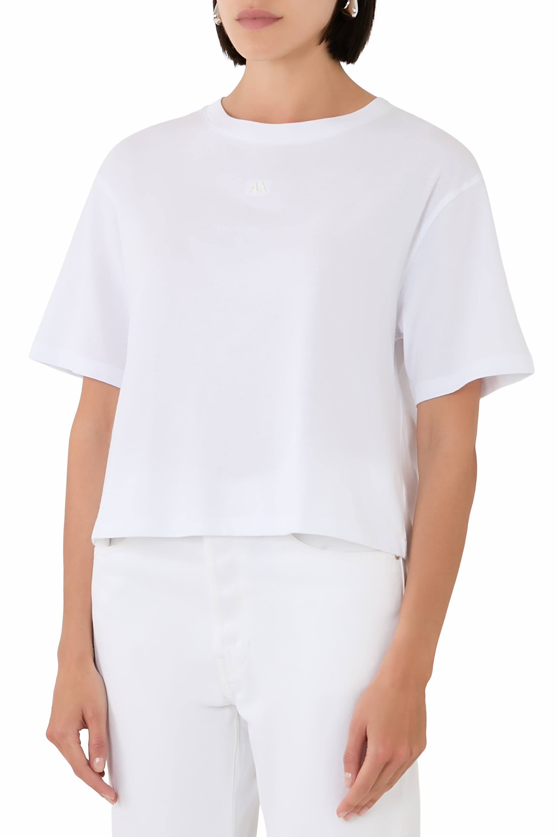 Salin de Giraud AX Logo Cropped T-Shirt
