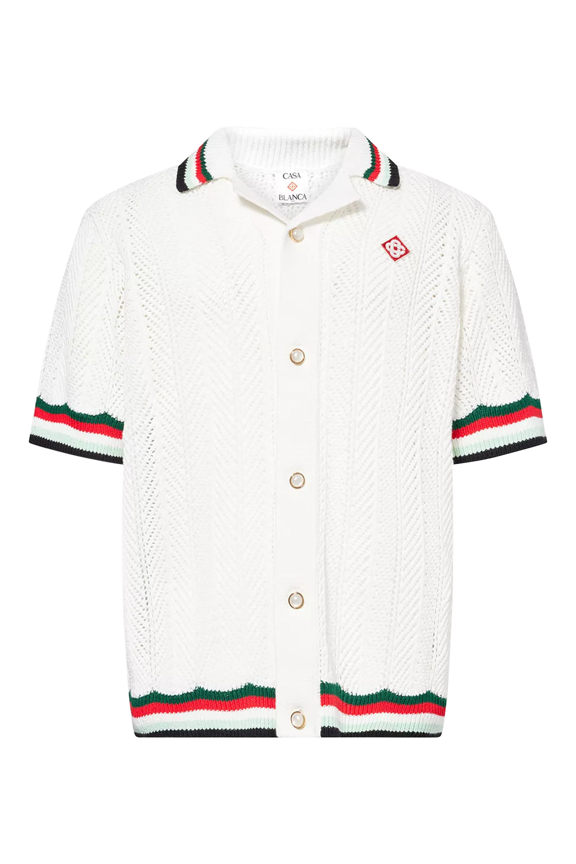 Montagne Ondulée Crochet Shirt 