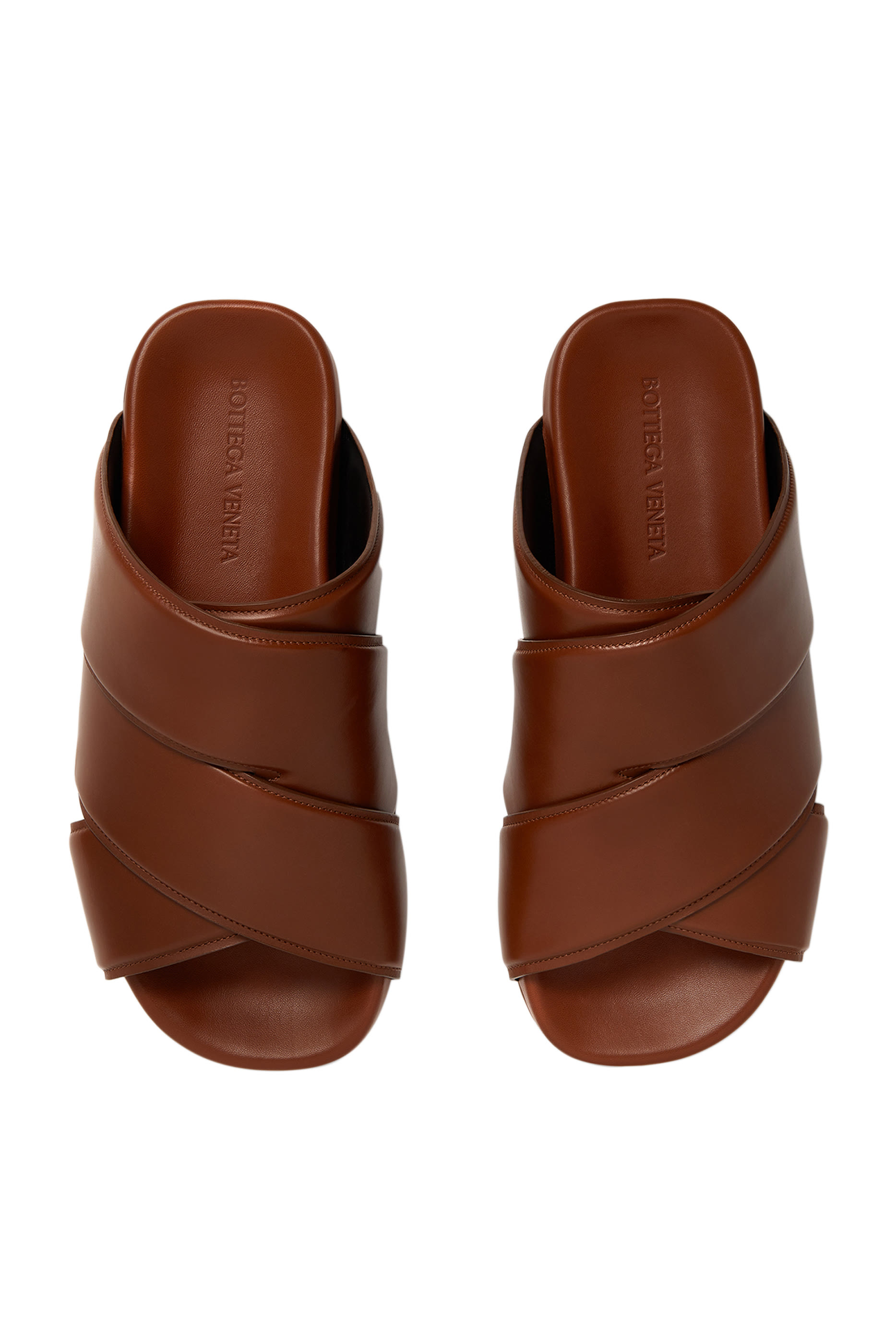 Bridge Leather Mule Sandals