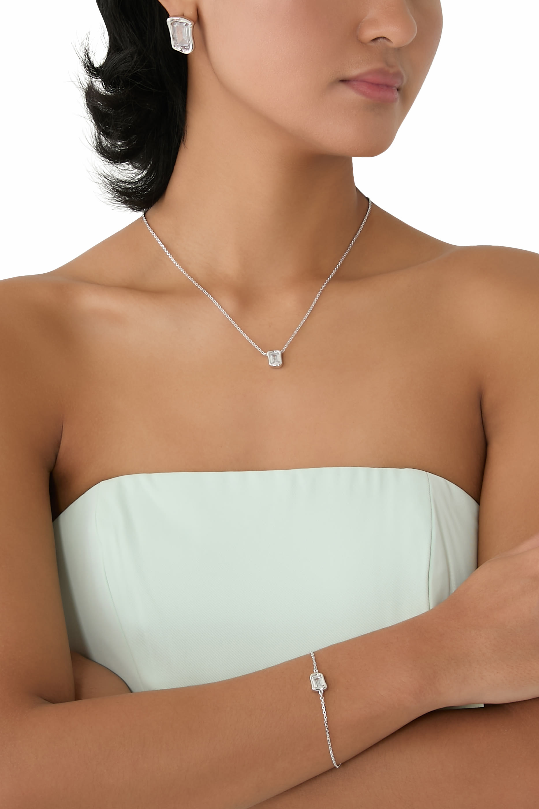 Molten Glass Pendant Necklace