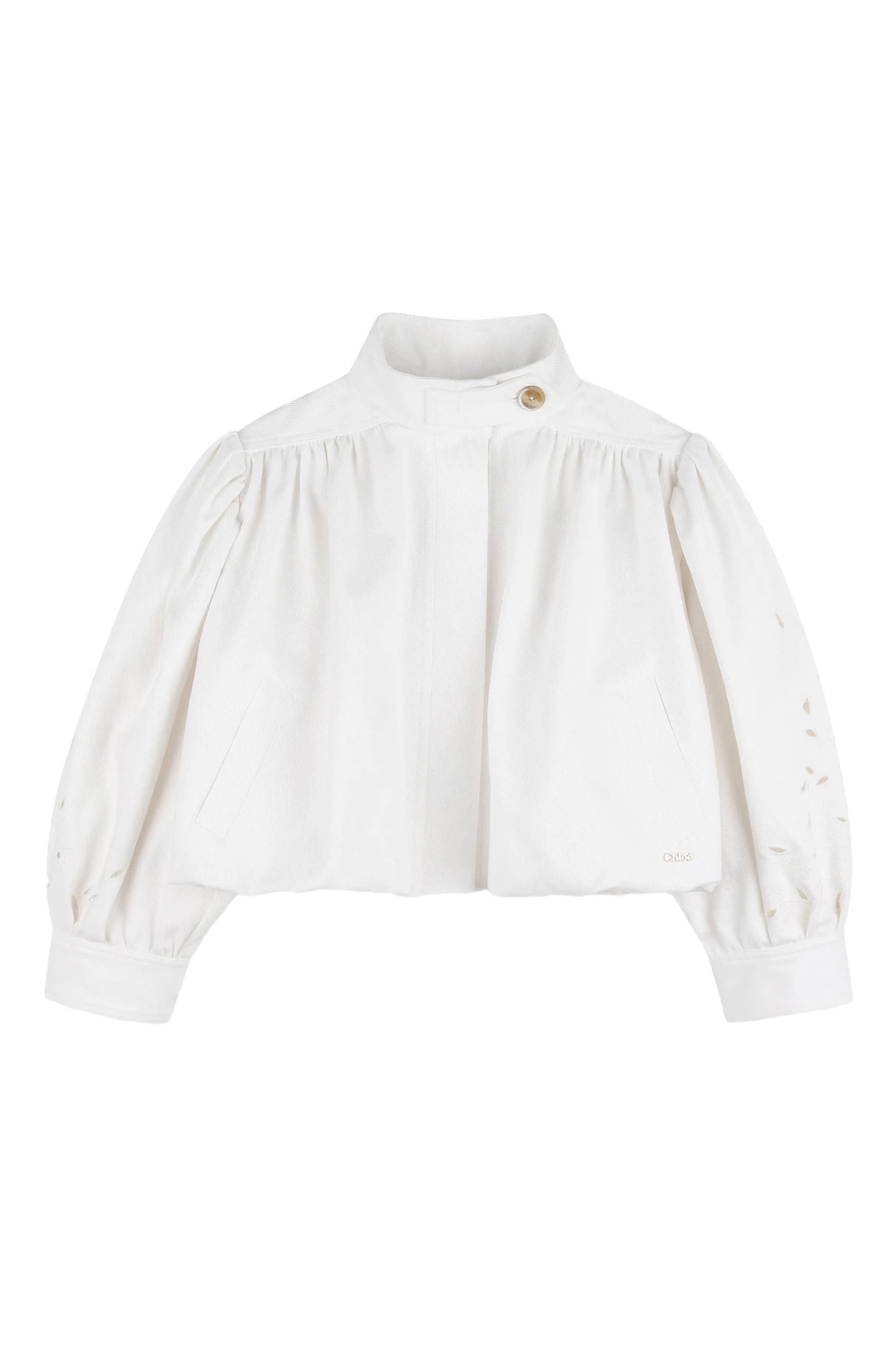 Kids Laser-Cut Cotton Jacket