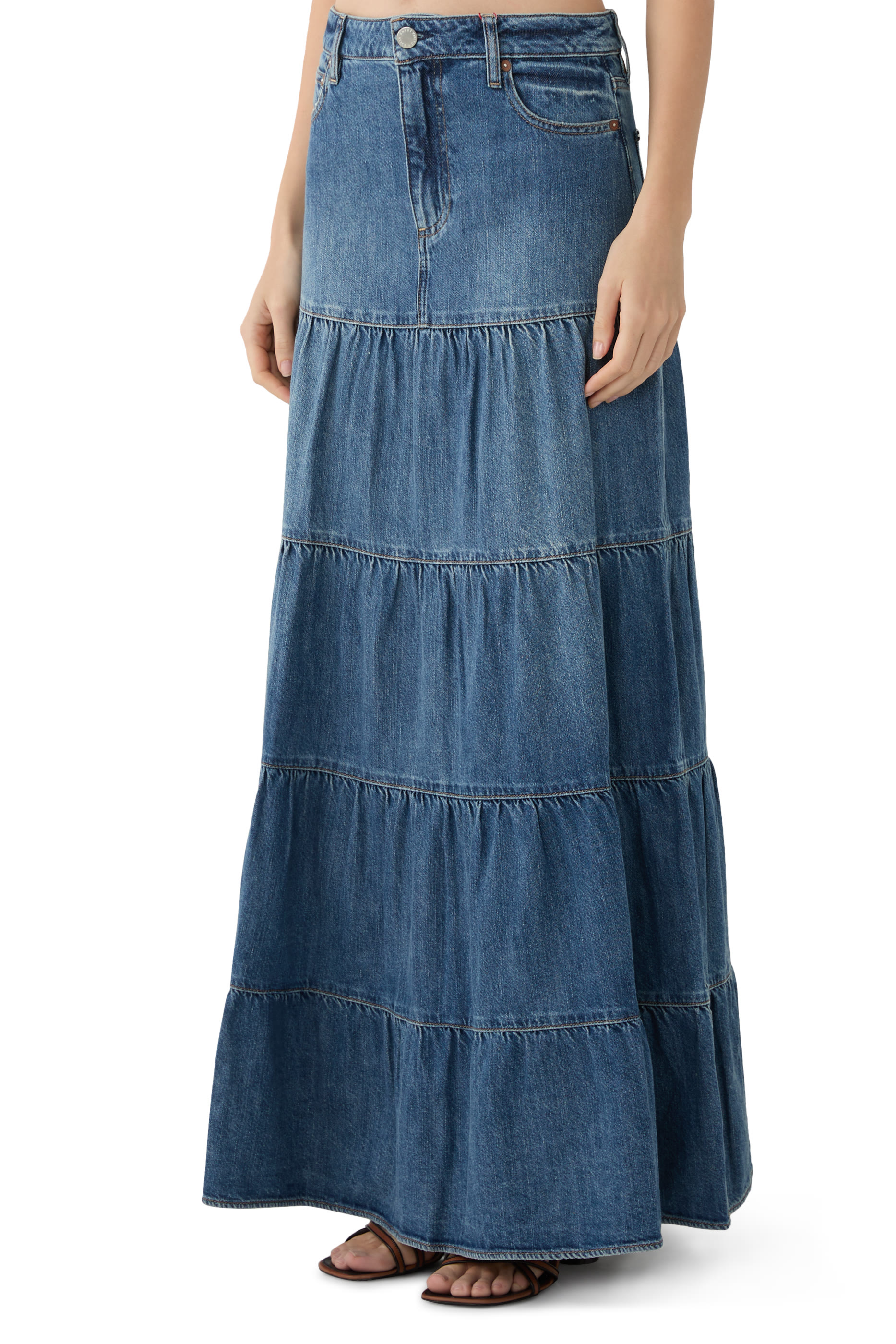 Mindy Tiered Maxi Skirt