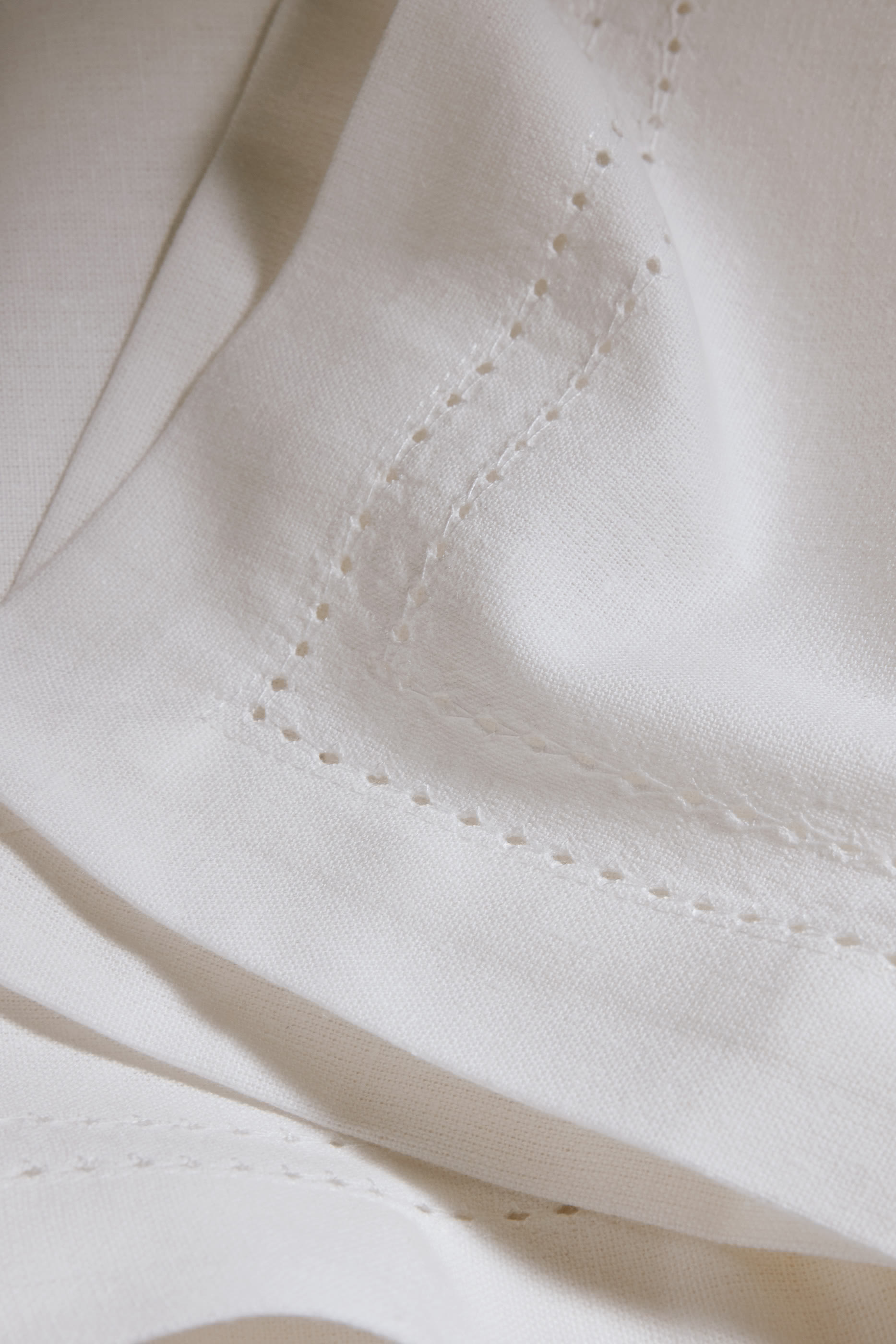 Picot Stitch Napkins - Set of 4