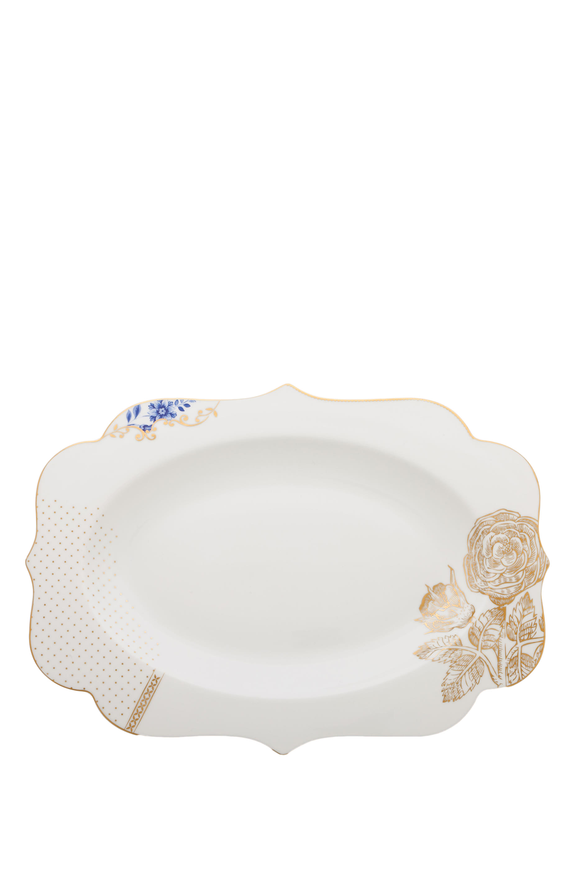 Royal White Oval Platter