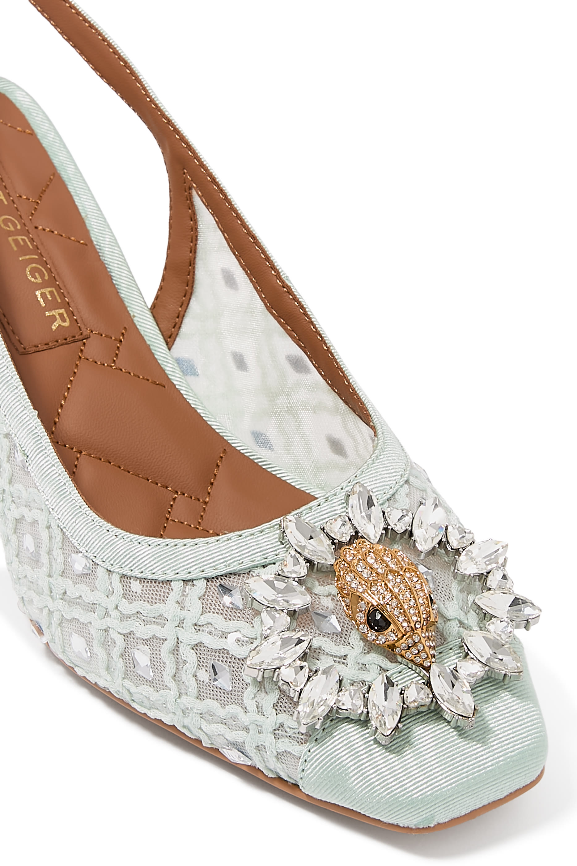 Chelsea 60 Block Slingback Mules