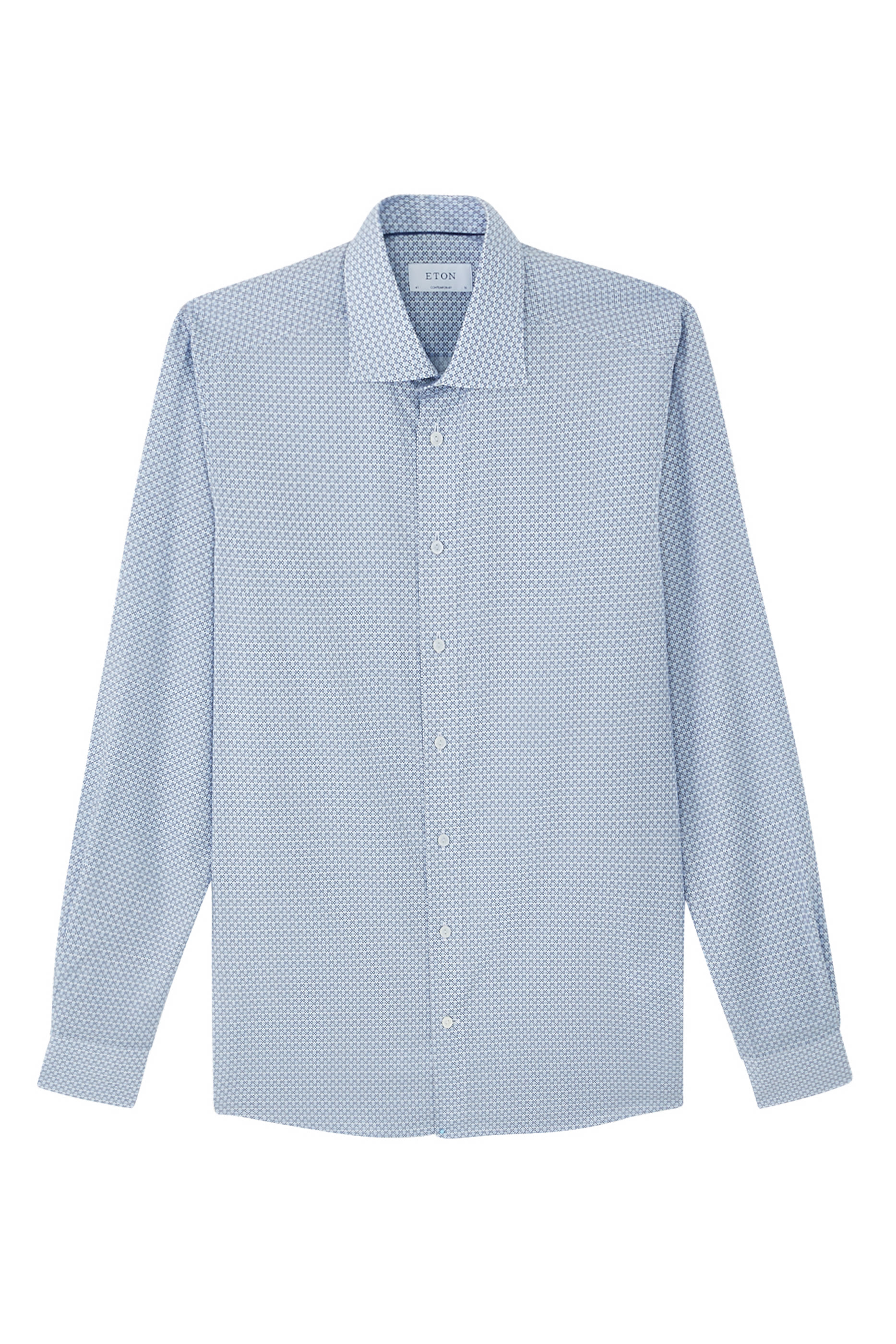 Geometric Signature Twill Shirt