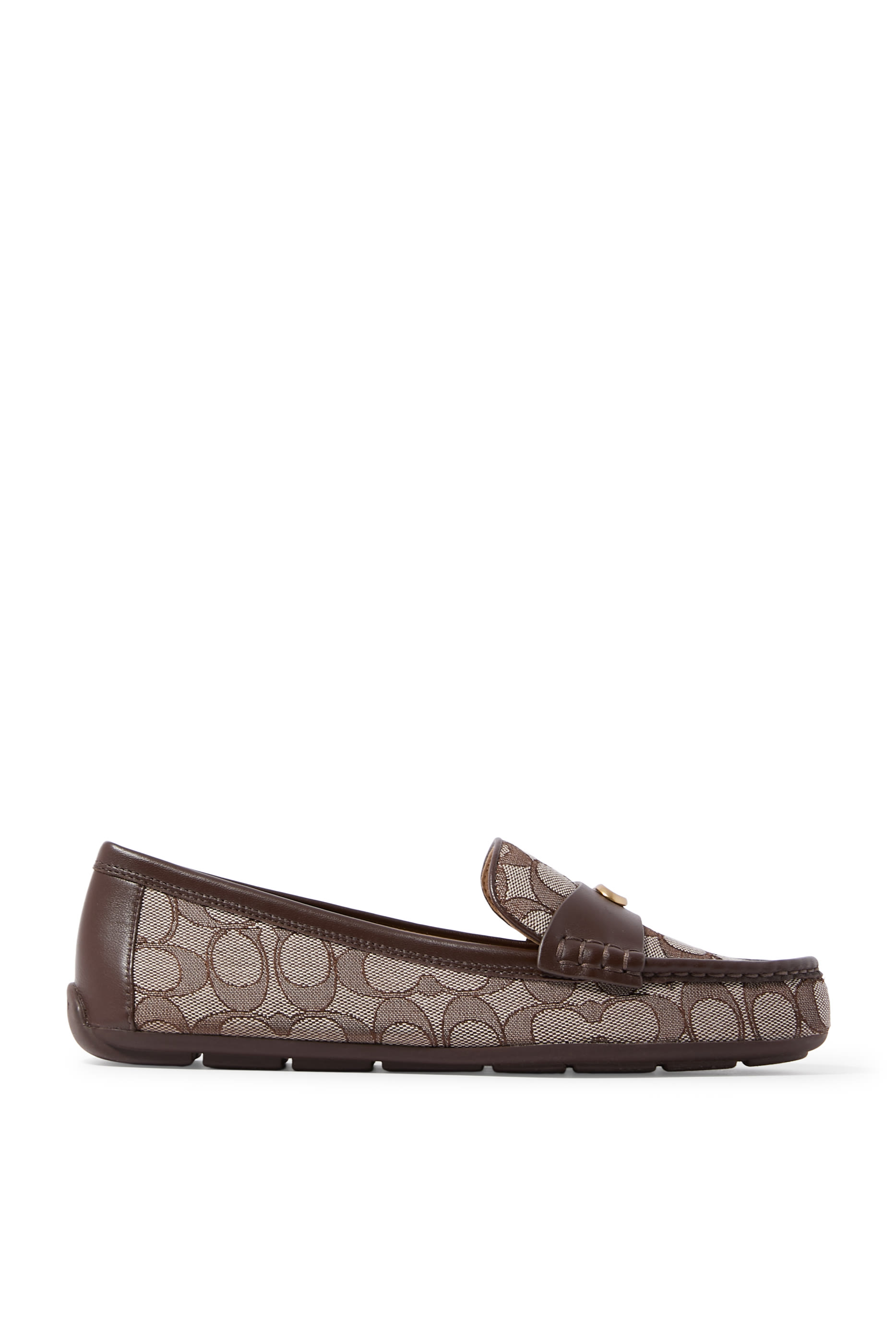  Sculpted Signature Loafers in Signature Jacquard