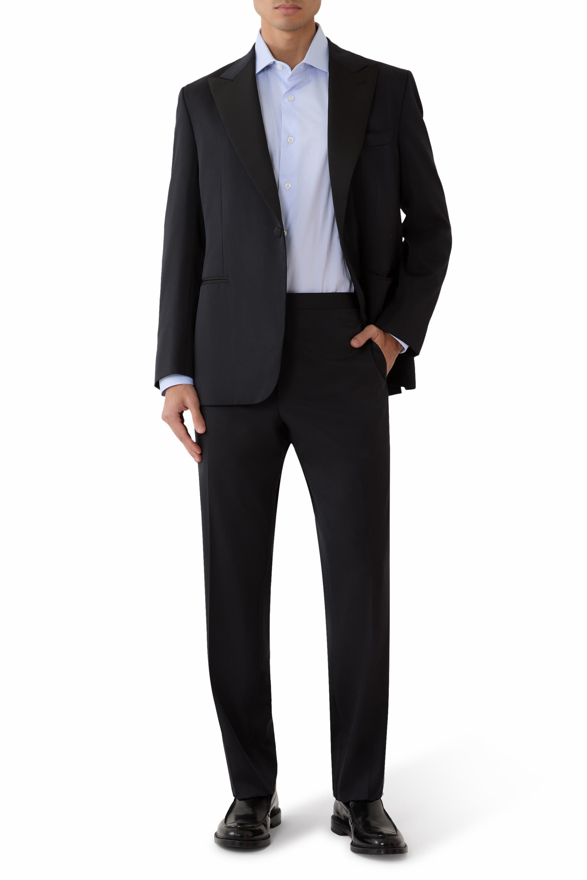 Super 160's Wool Policleto Tuxedo