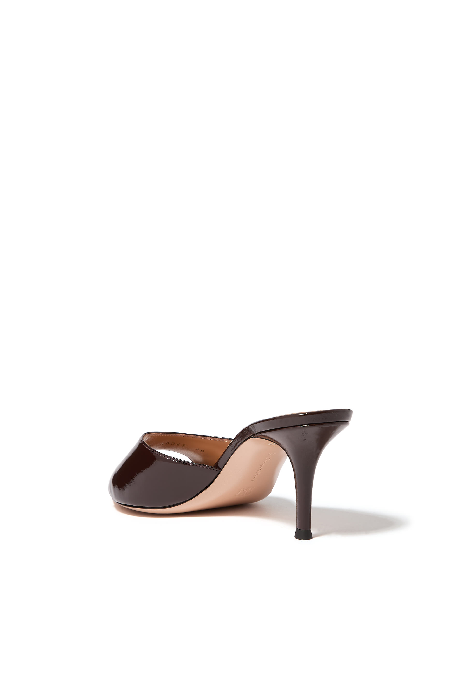 Elle 70 Patent Leather Mules