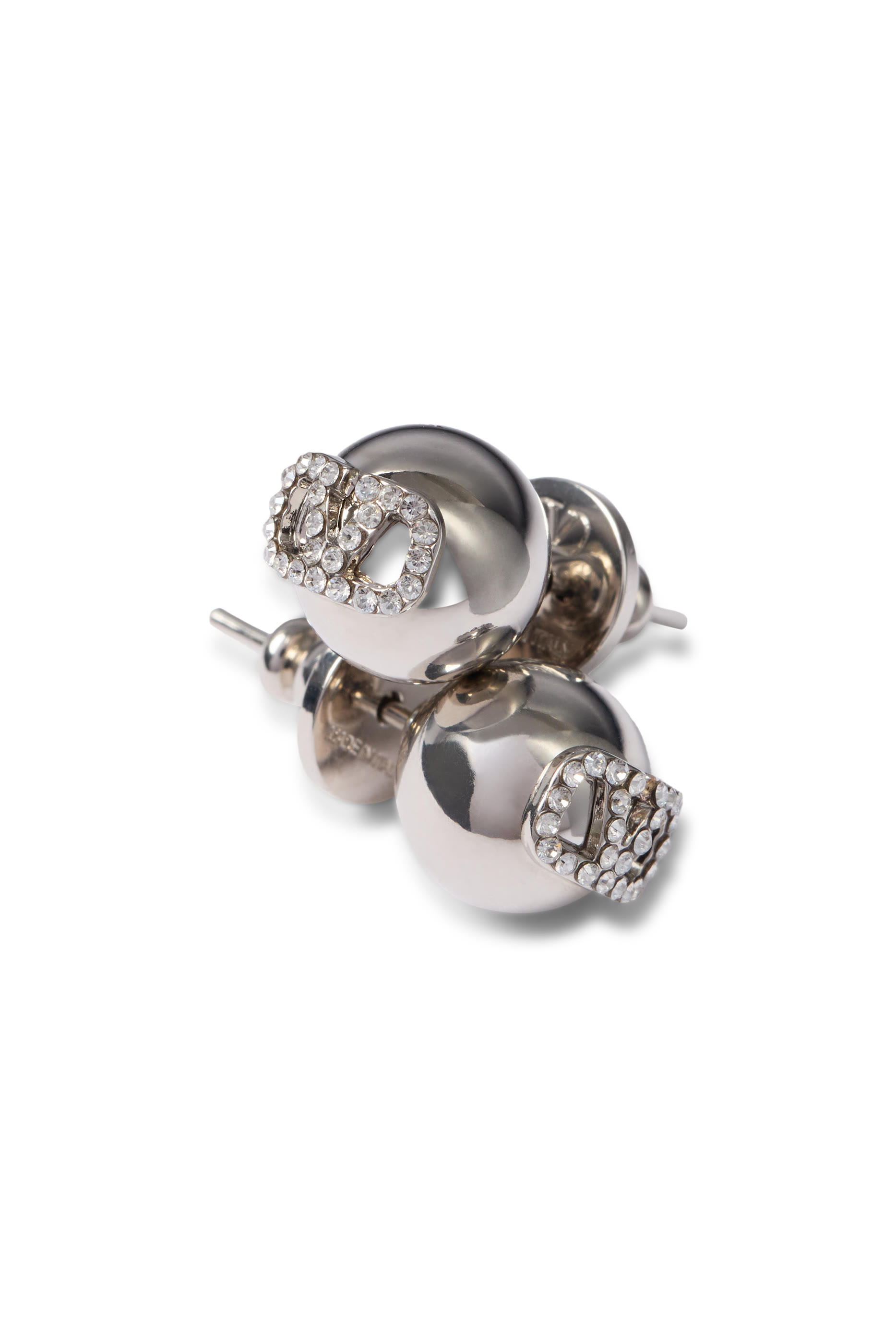 VLogo Signature Earrings, Metal & Swarovski&reg; Crystals