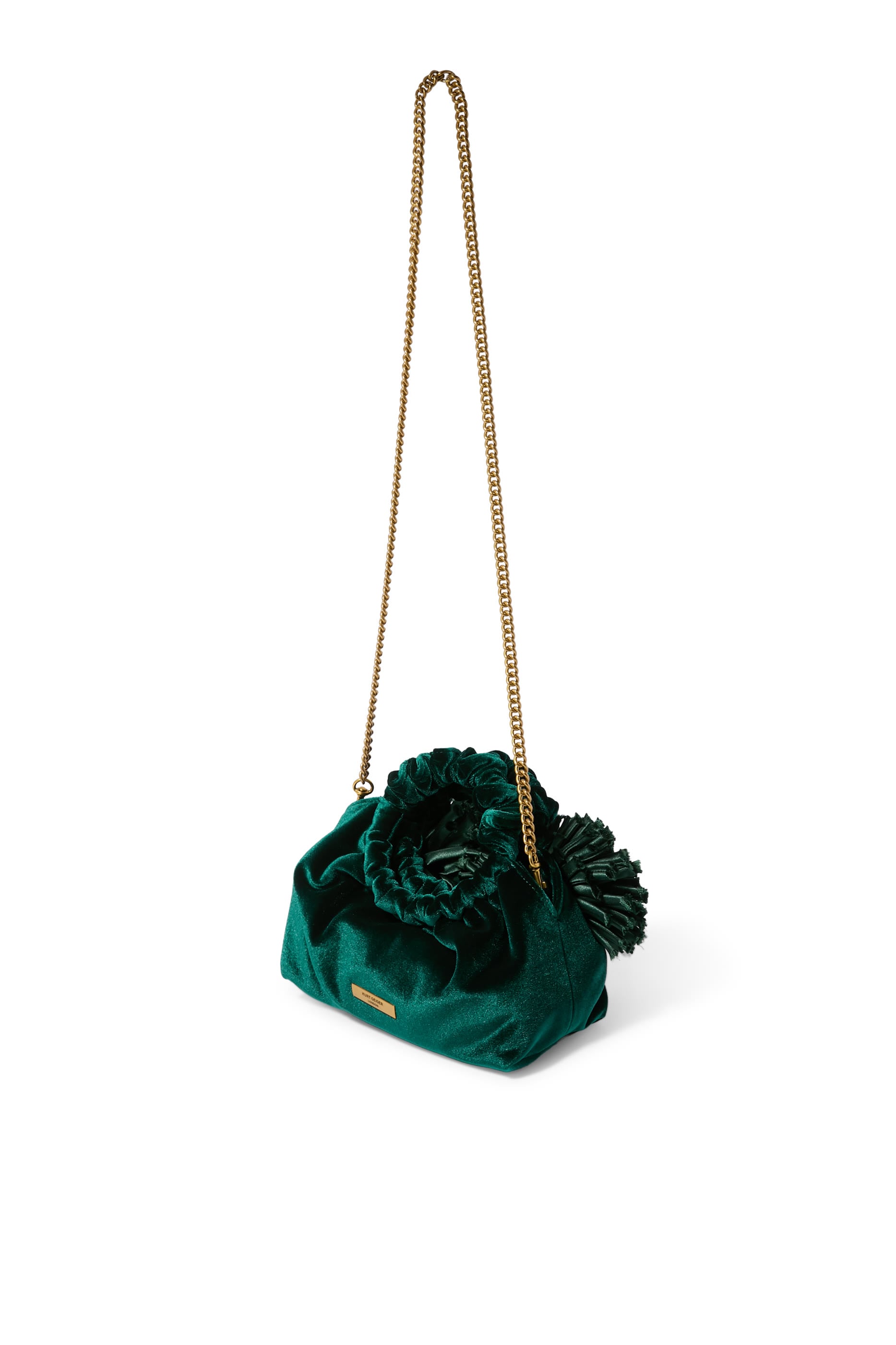 Mini Velvet Pom Tote