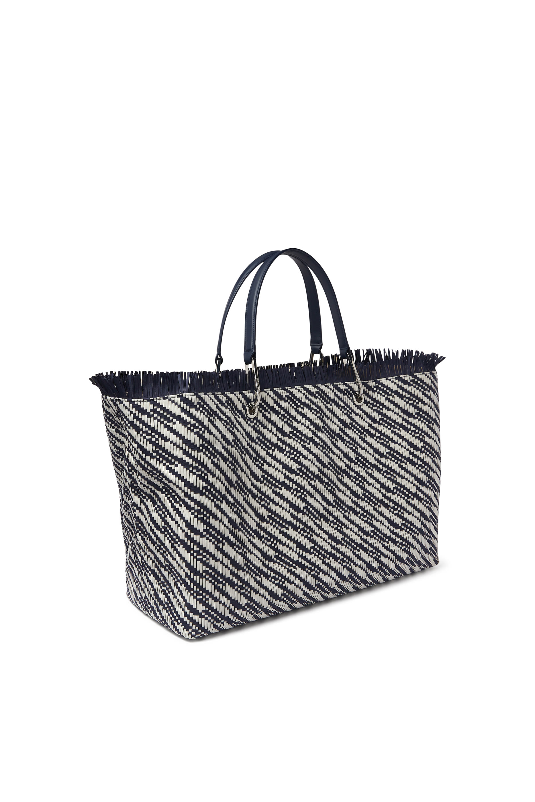 MyEA Basketweave Shopper Bag