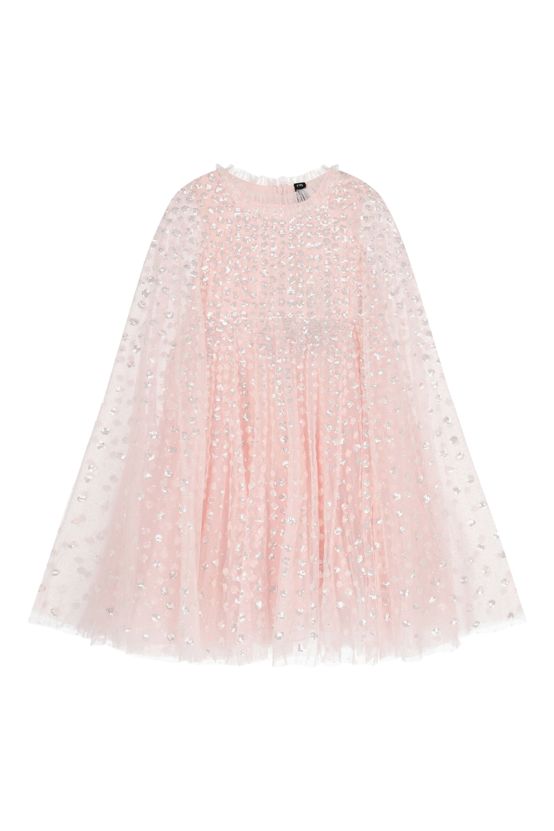 Kids Raindrop Cape Dress