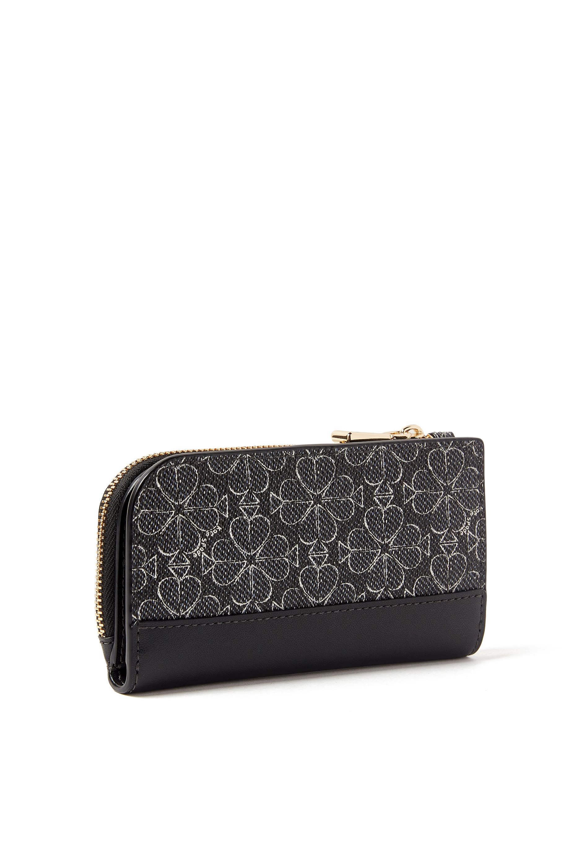 Spade Flower Small Slim Bifold Wallet