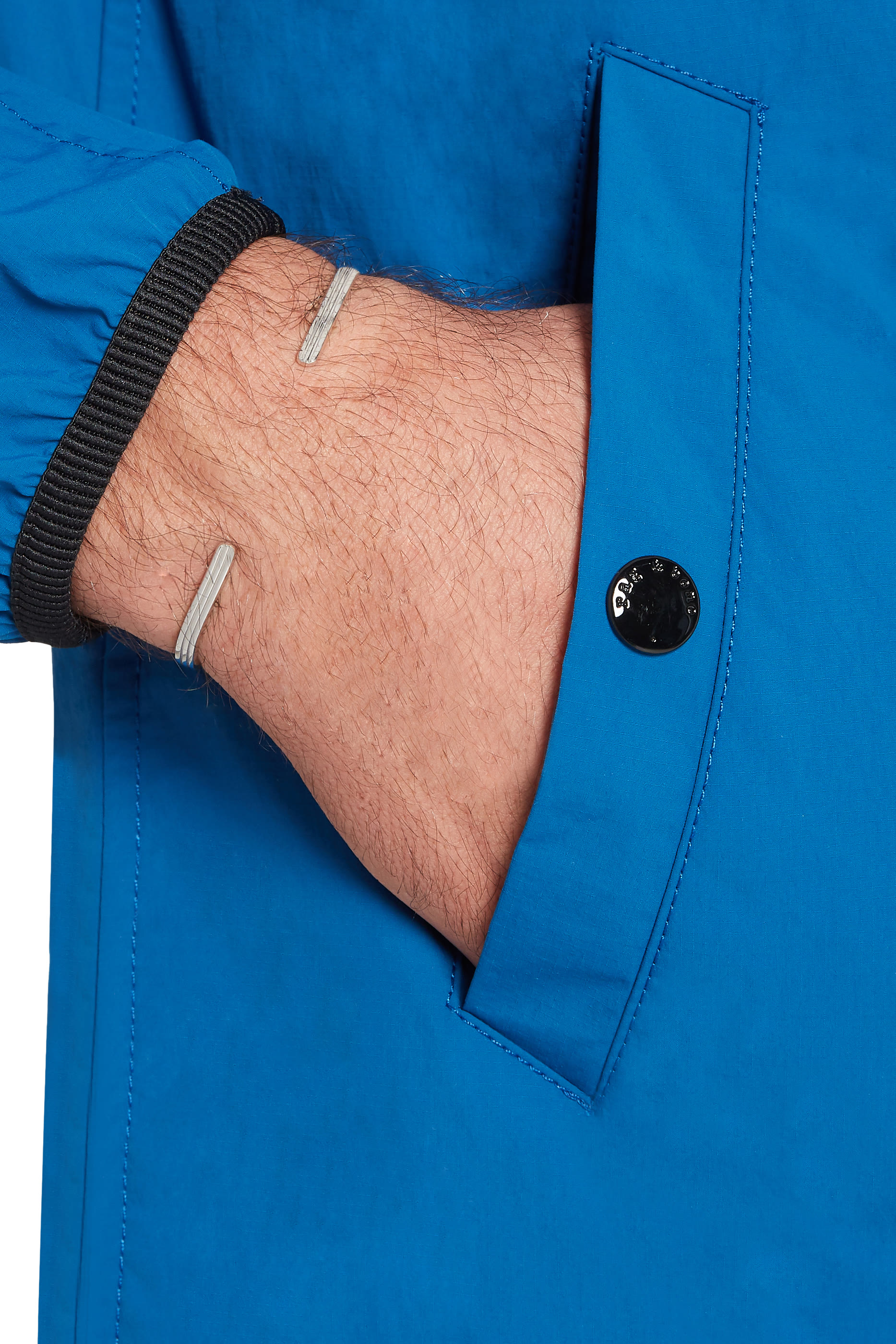 Sterling Silver Stag Cuff