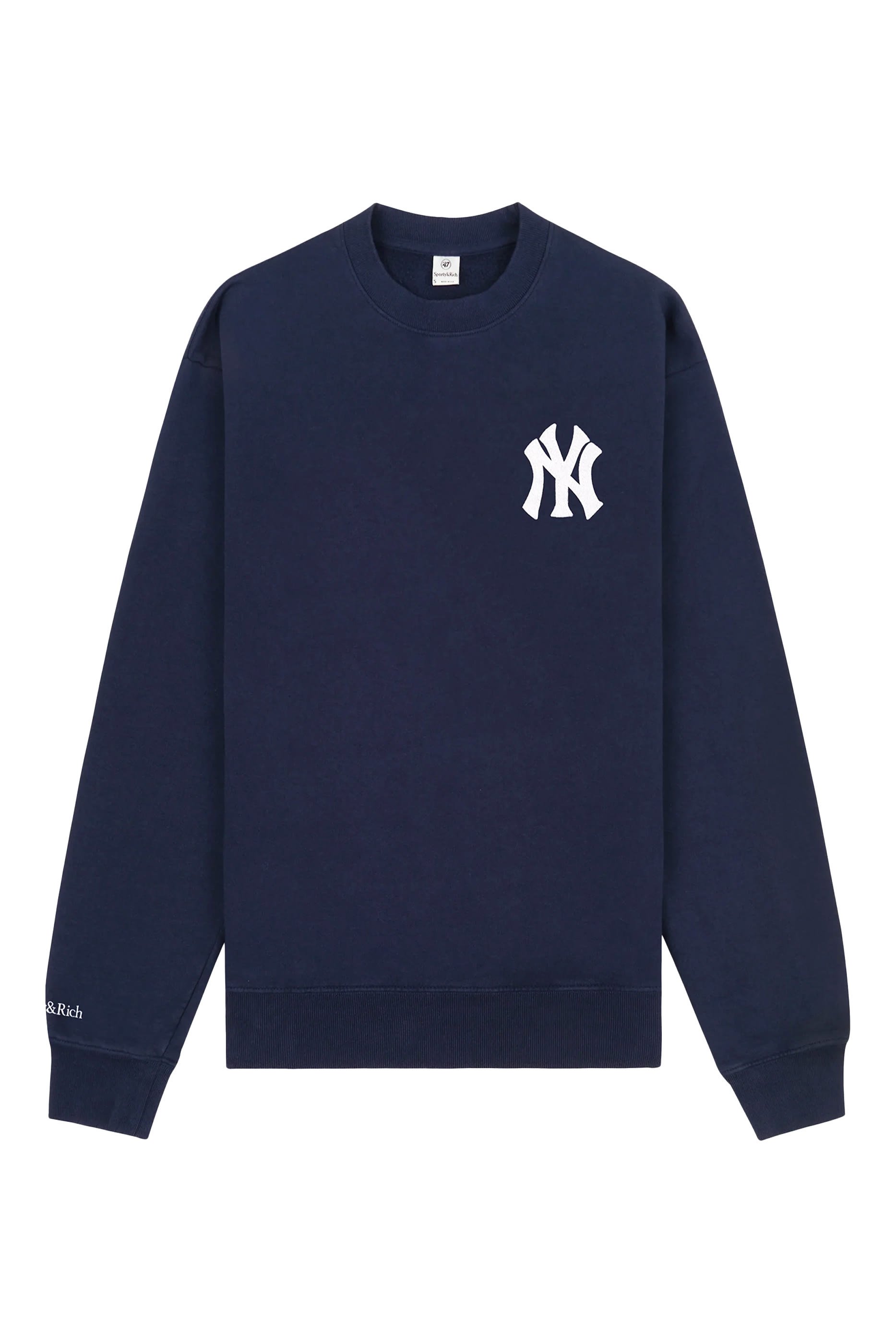 Yankees Serif Crewneck Sweatshirt