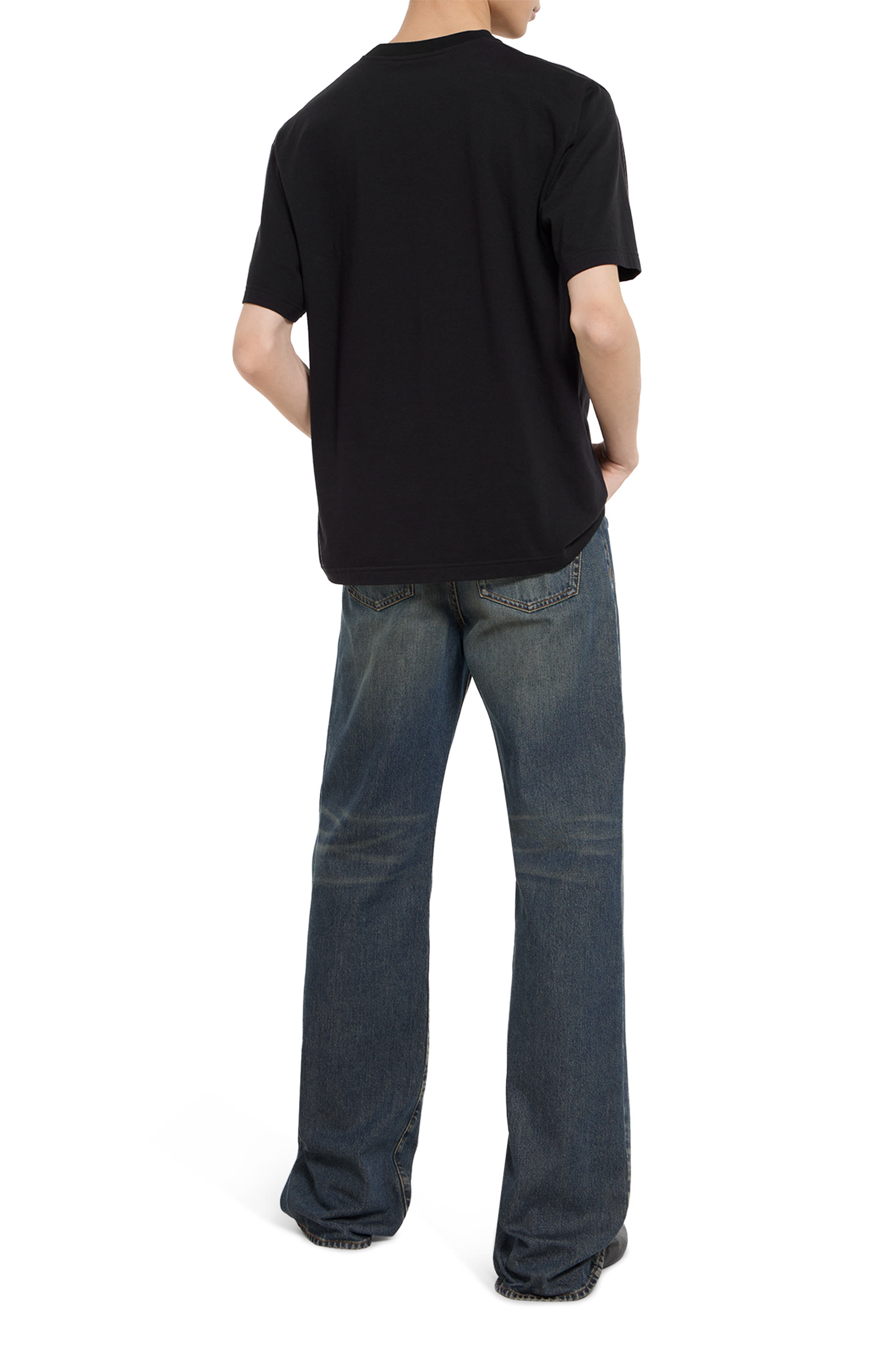  Silk Blend Jersey T-shirt with Print