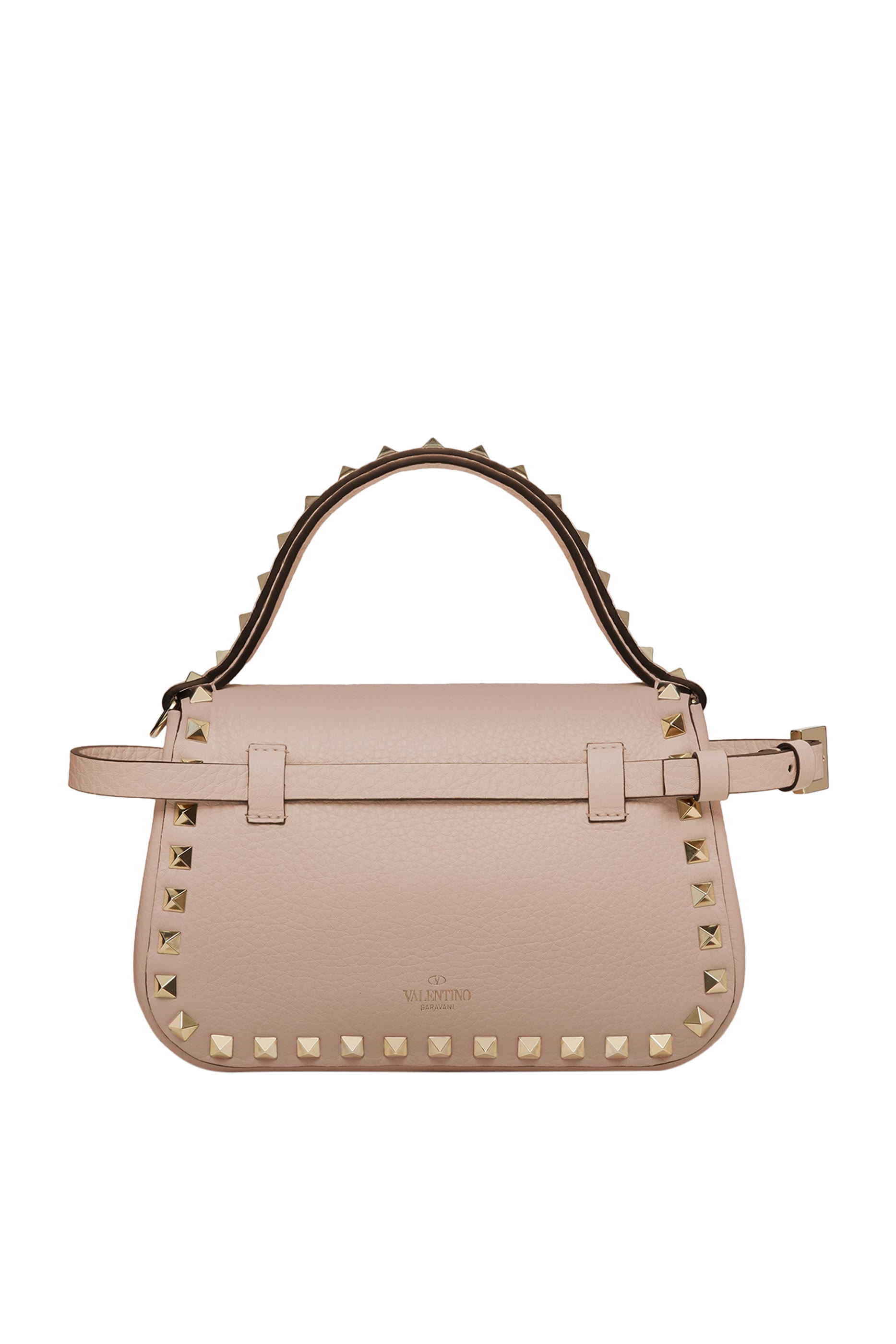 Valentino Garavani Small Rockstud Top Handle Bag