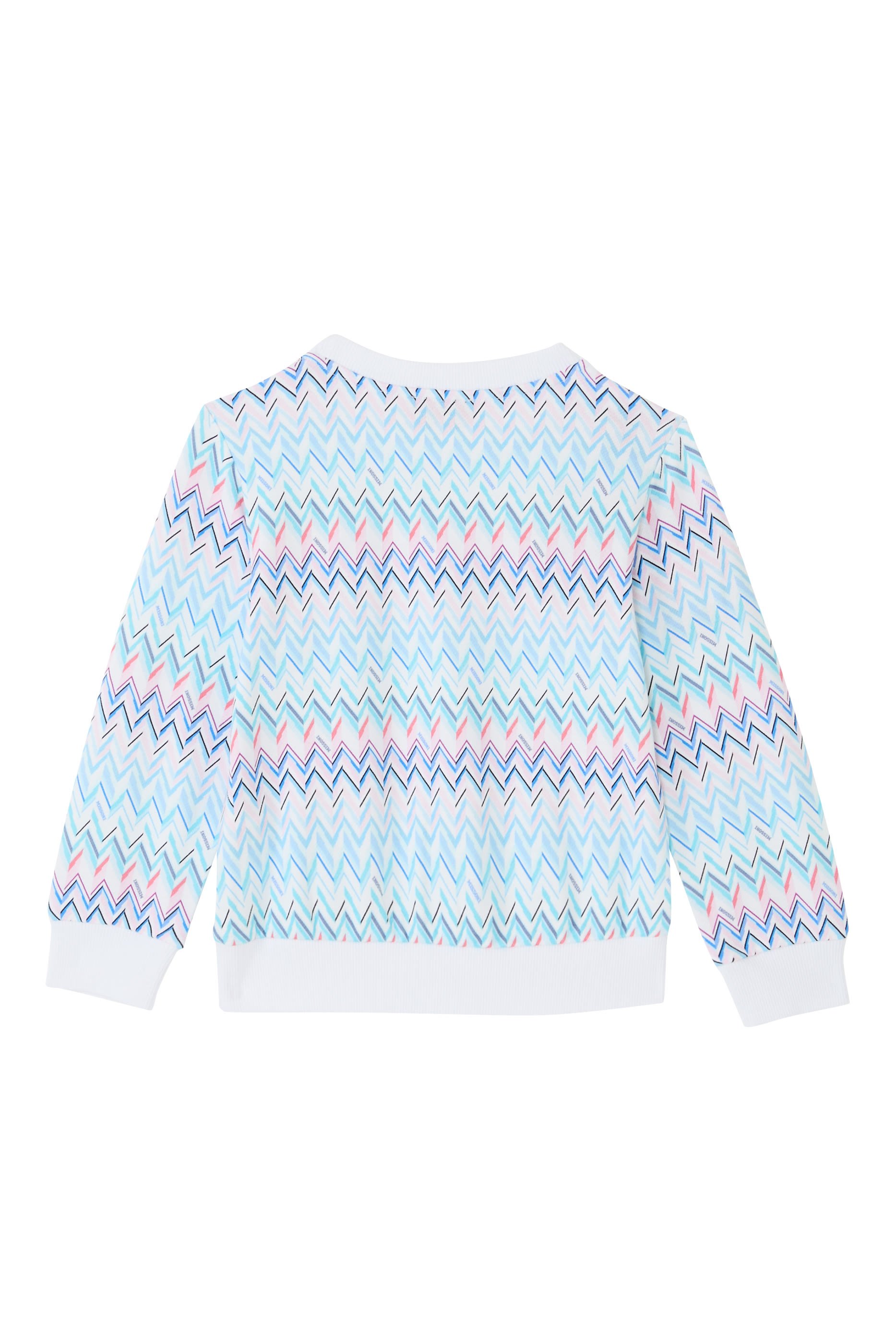 Kids Zigzag Print Sweatshirt