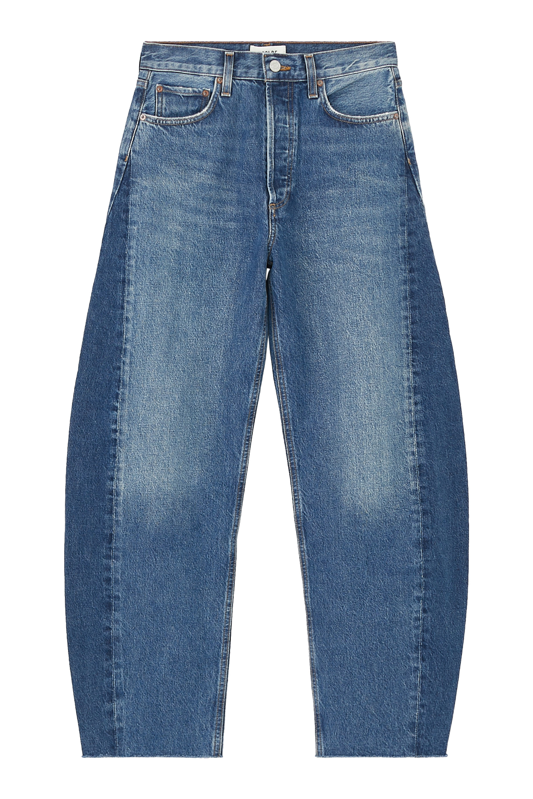 Luna Pieced Barrel Leg Jeans