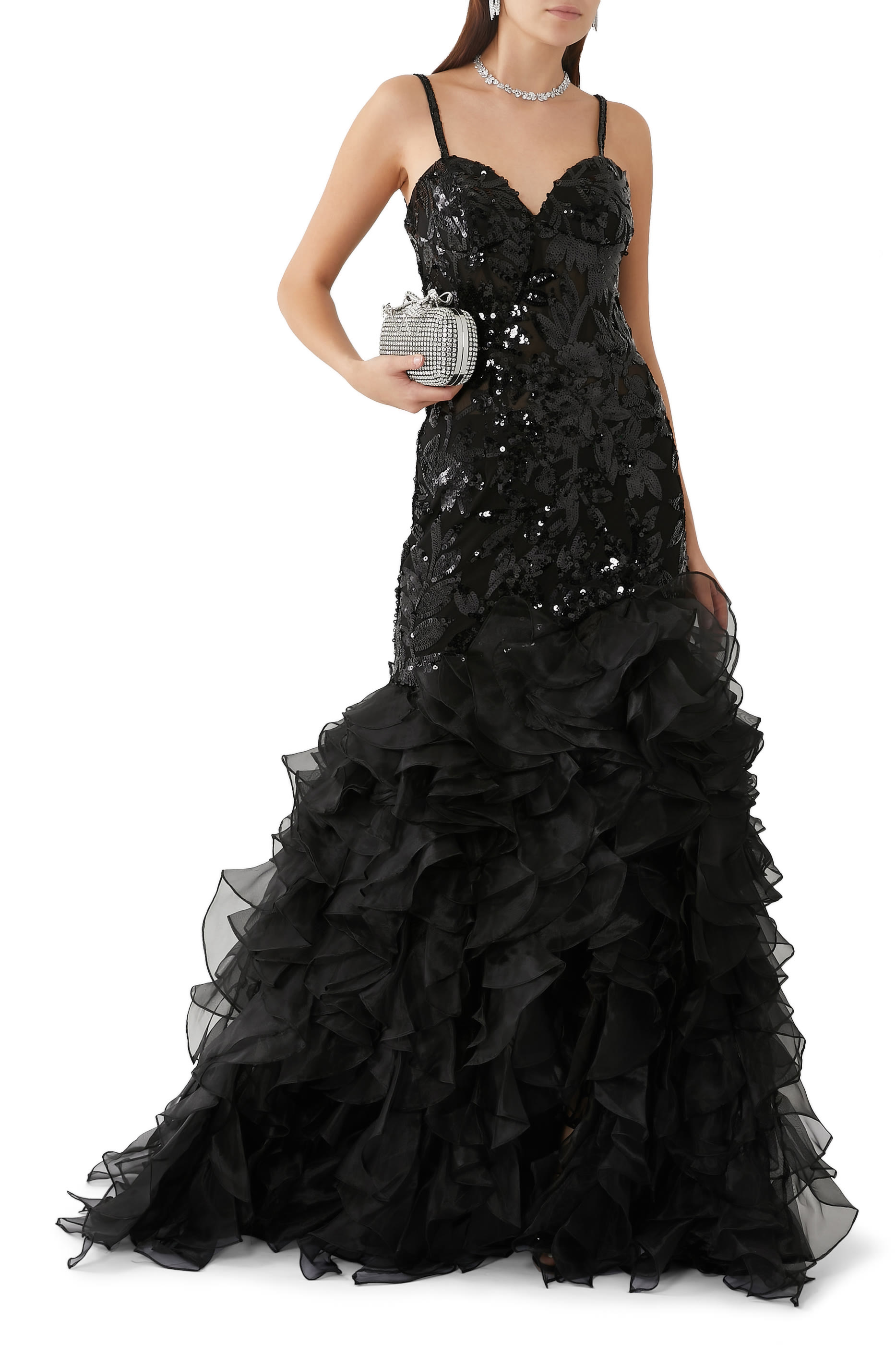   Embellished Mermaid Dress
