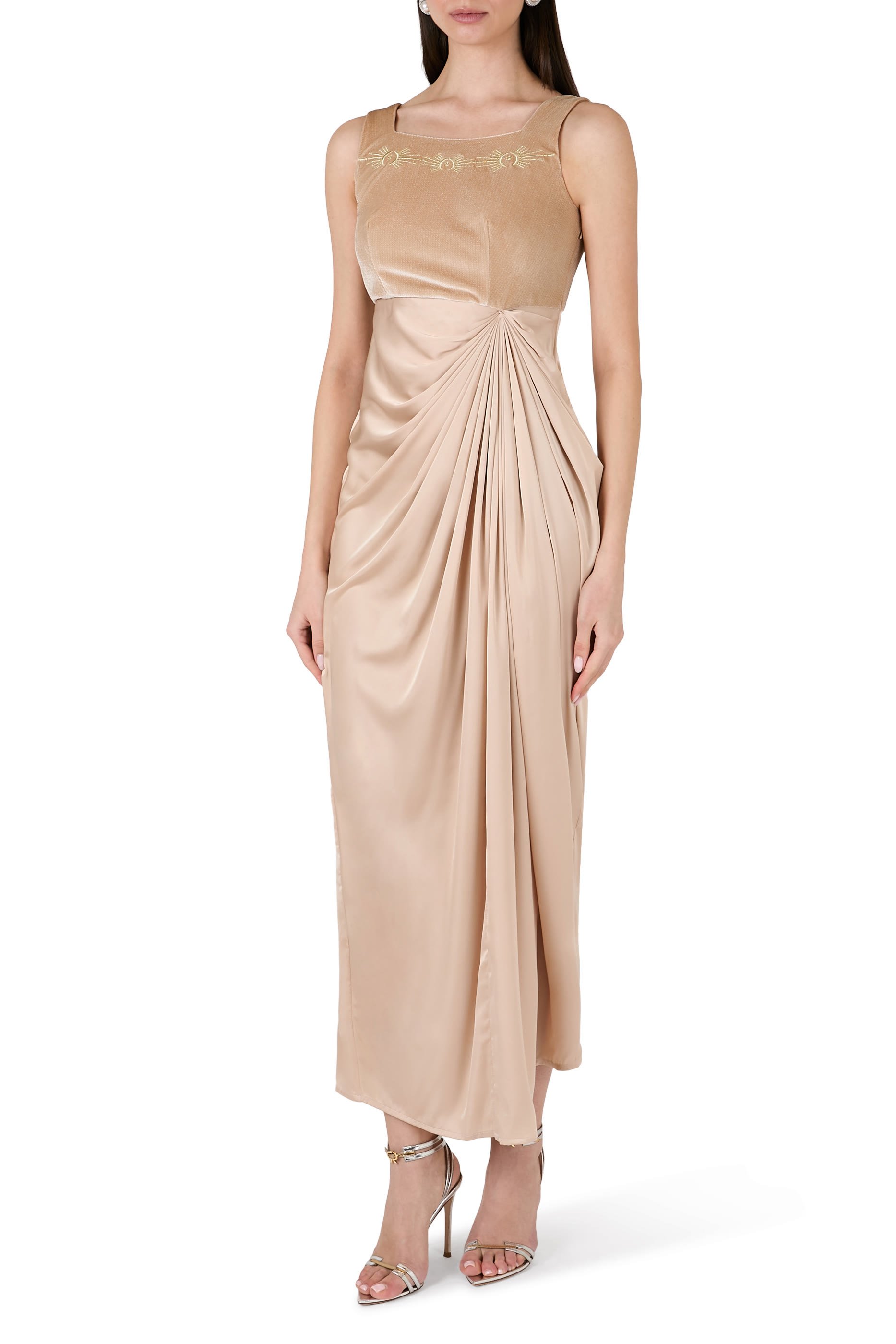  Velvet Wrapped Kaftan