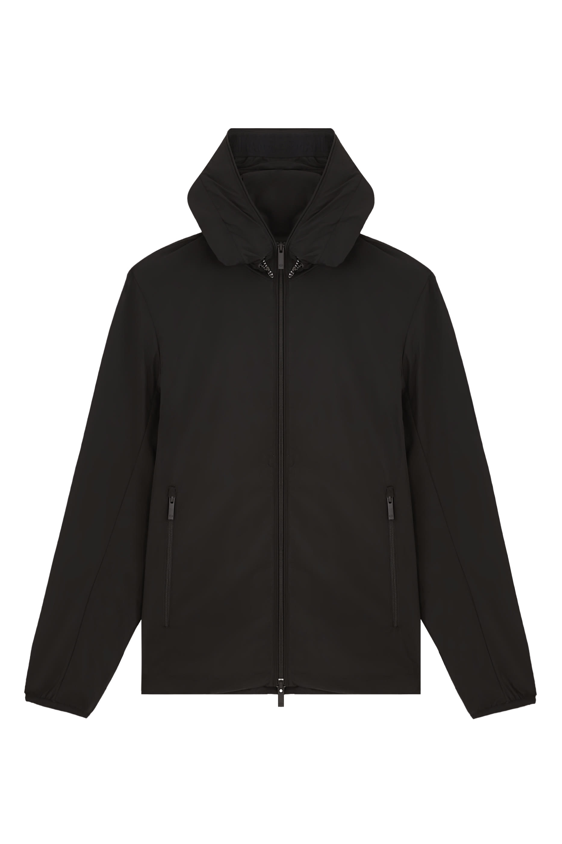 Jacket with Hood and Pockets