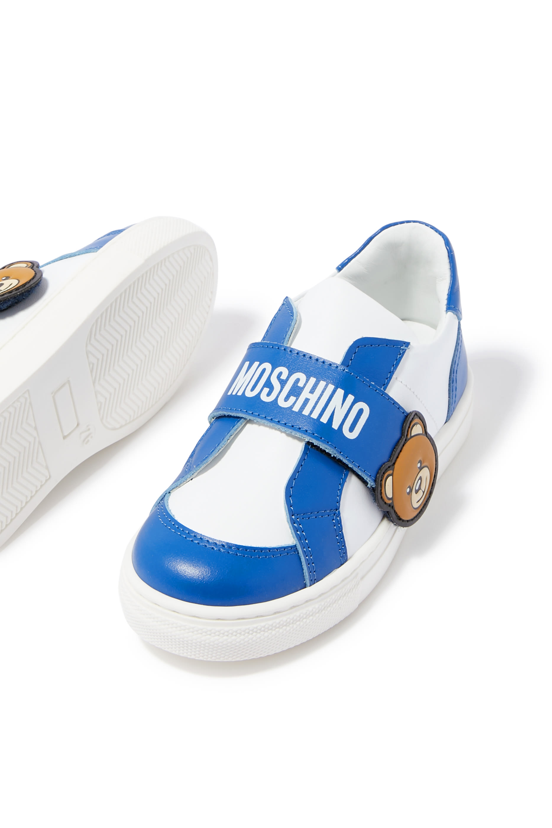 Kids Teddy Bear Motif Sneakers