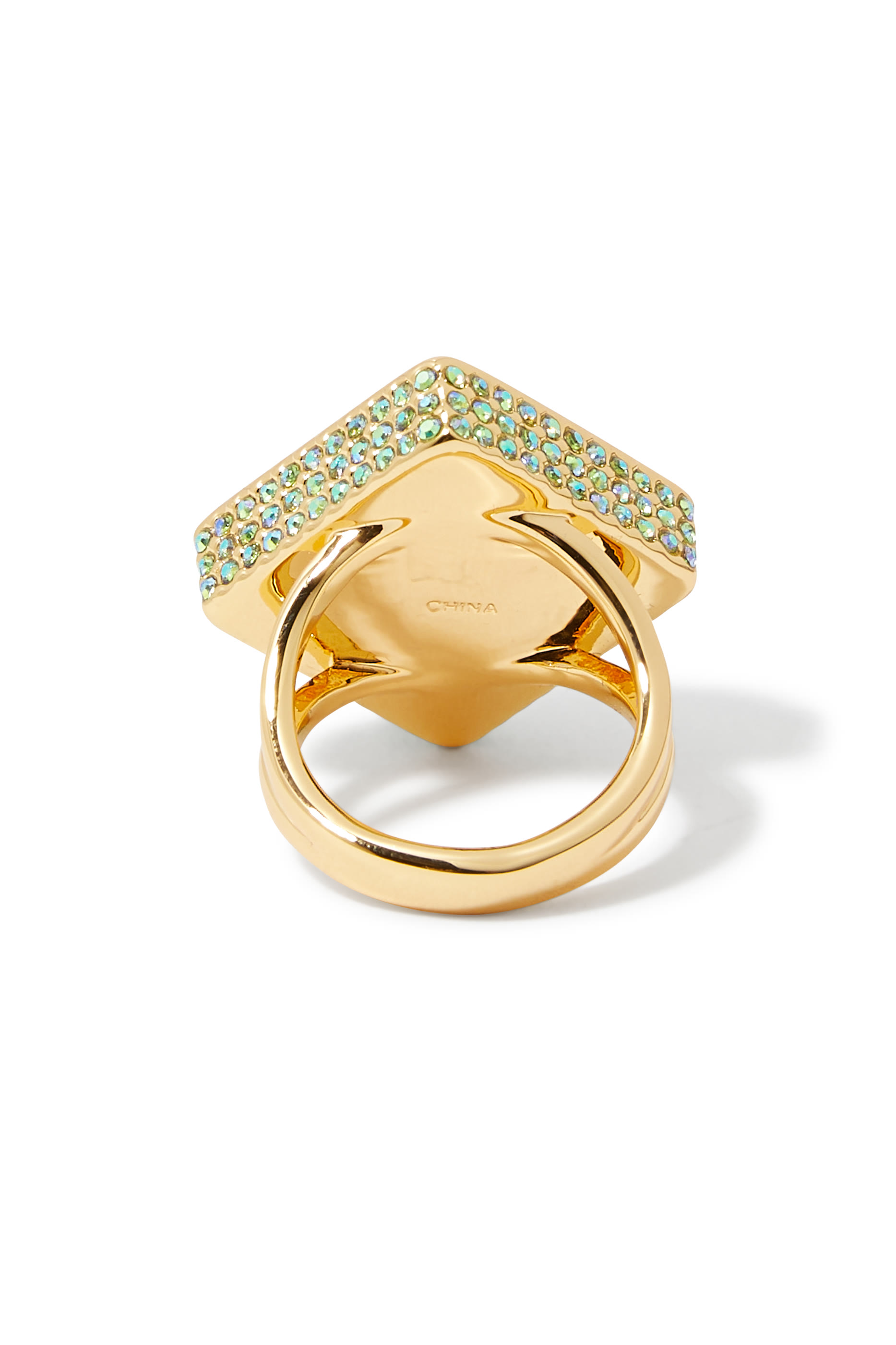 Eagle Square Cocktail Ring