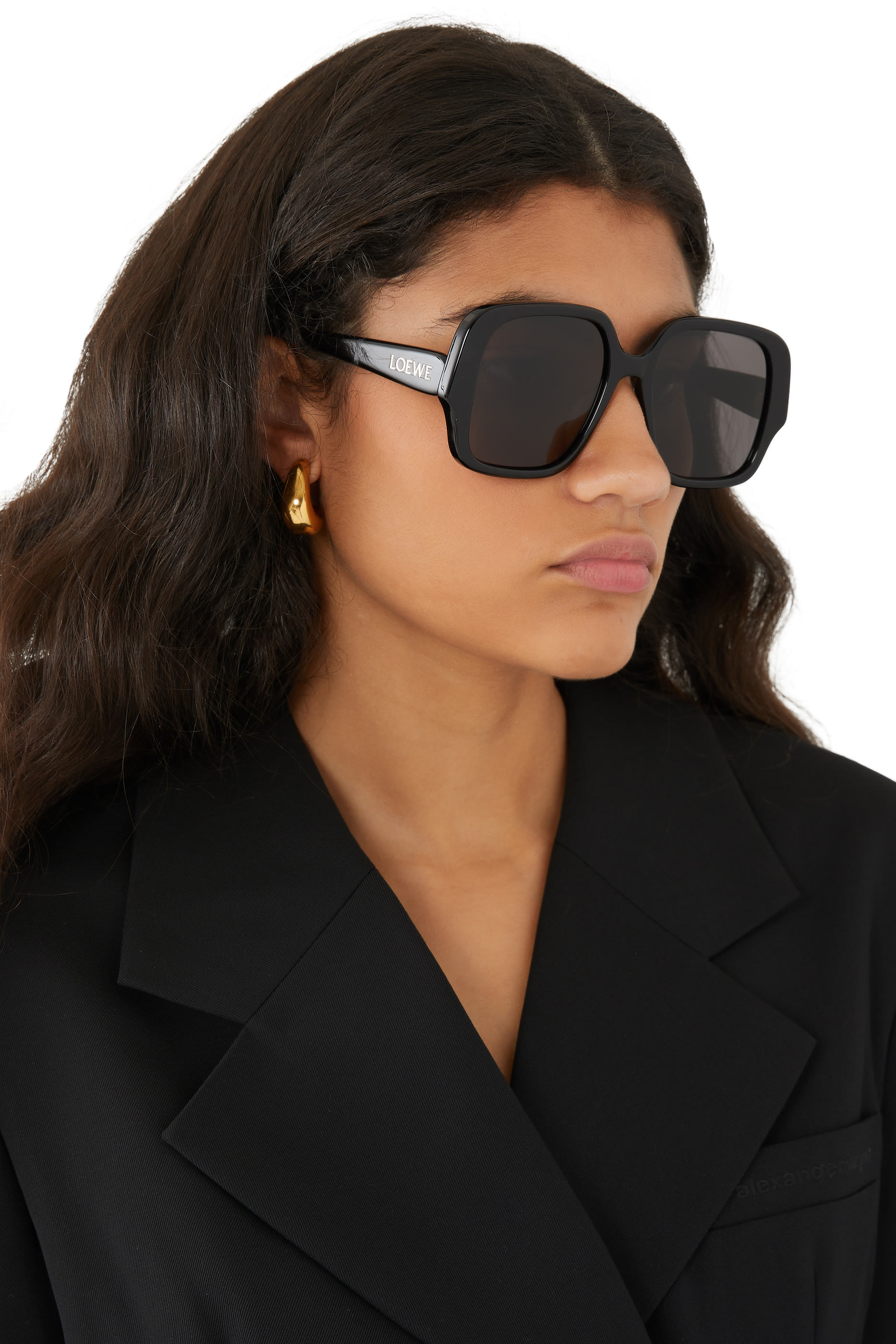 Oval Frame Sunglasses