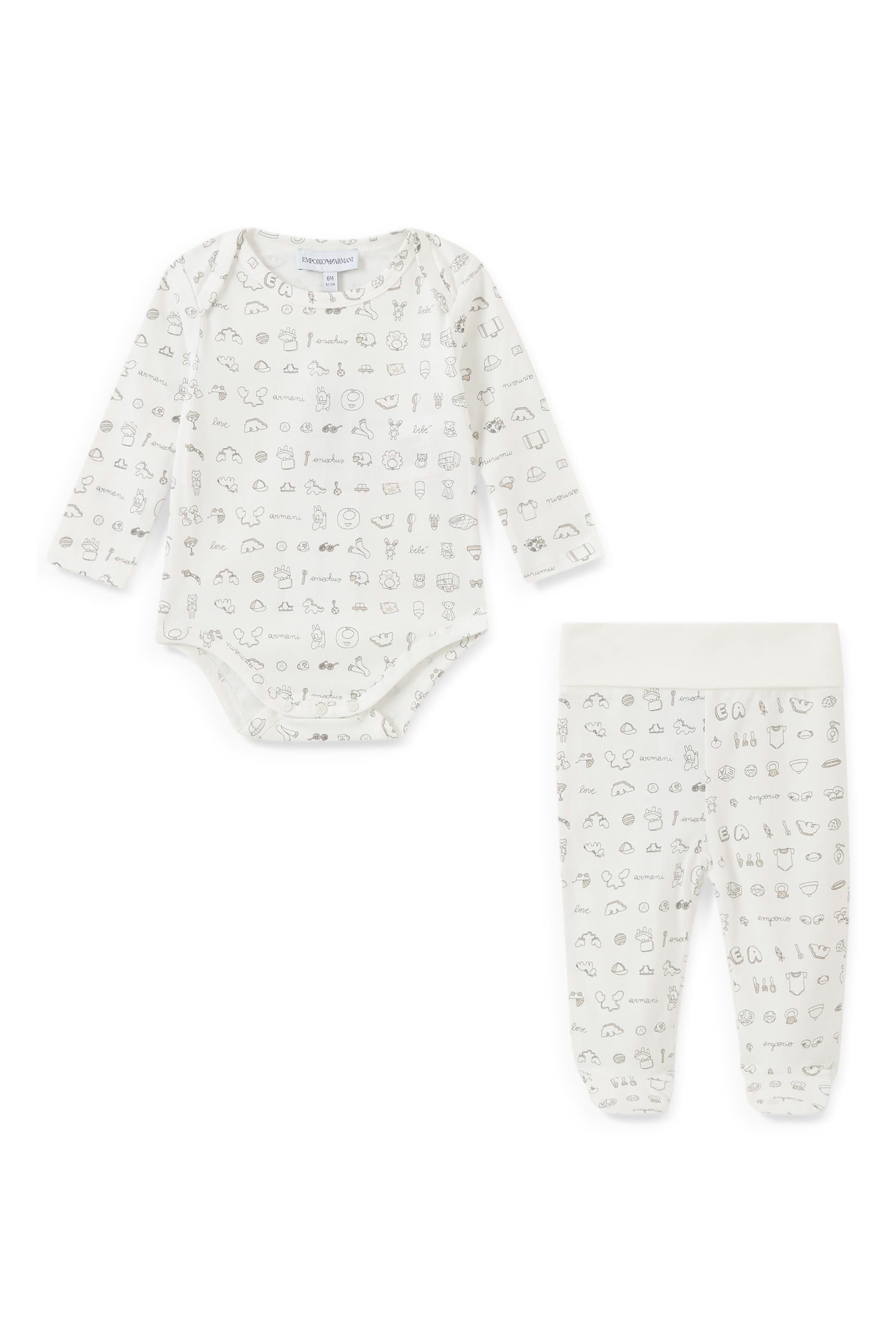 Printed 2-piece Cotton Set