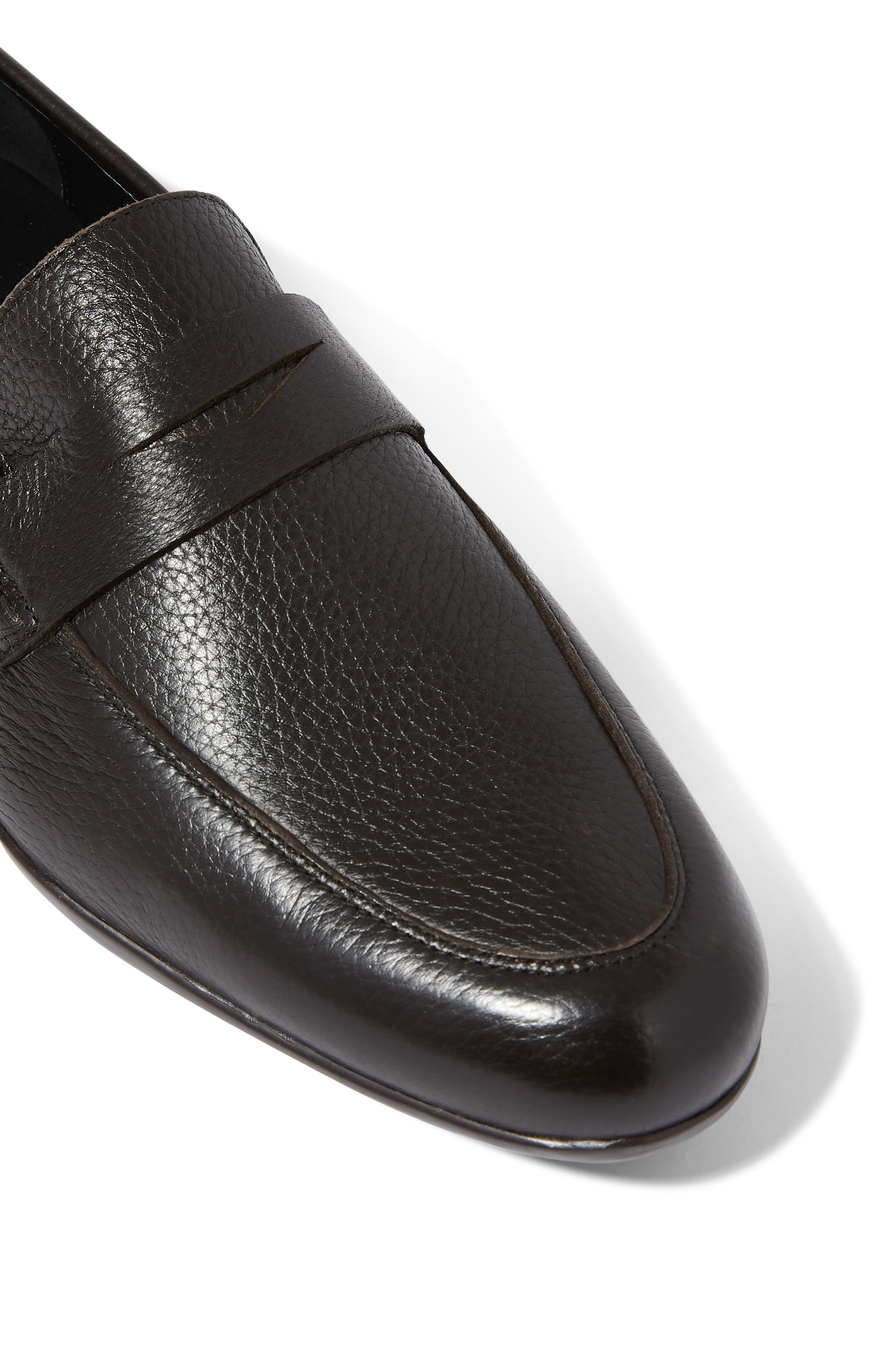 Downing F Soft Leather Loafers