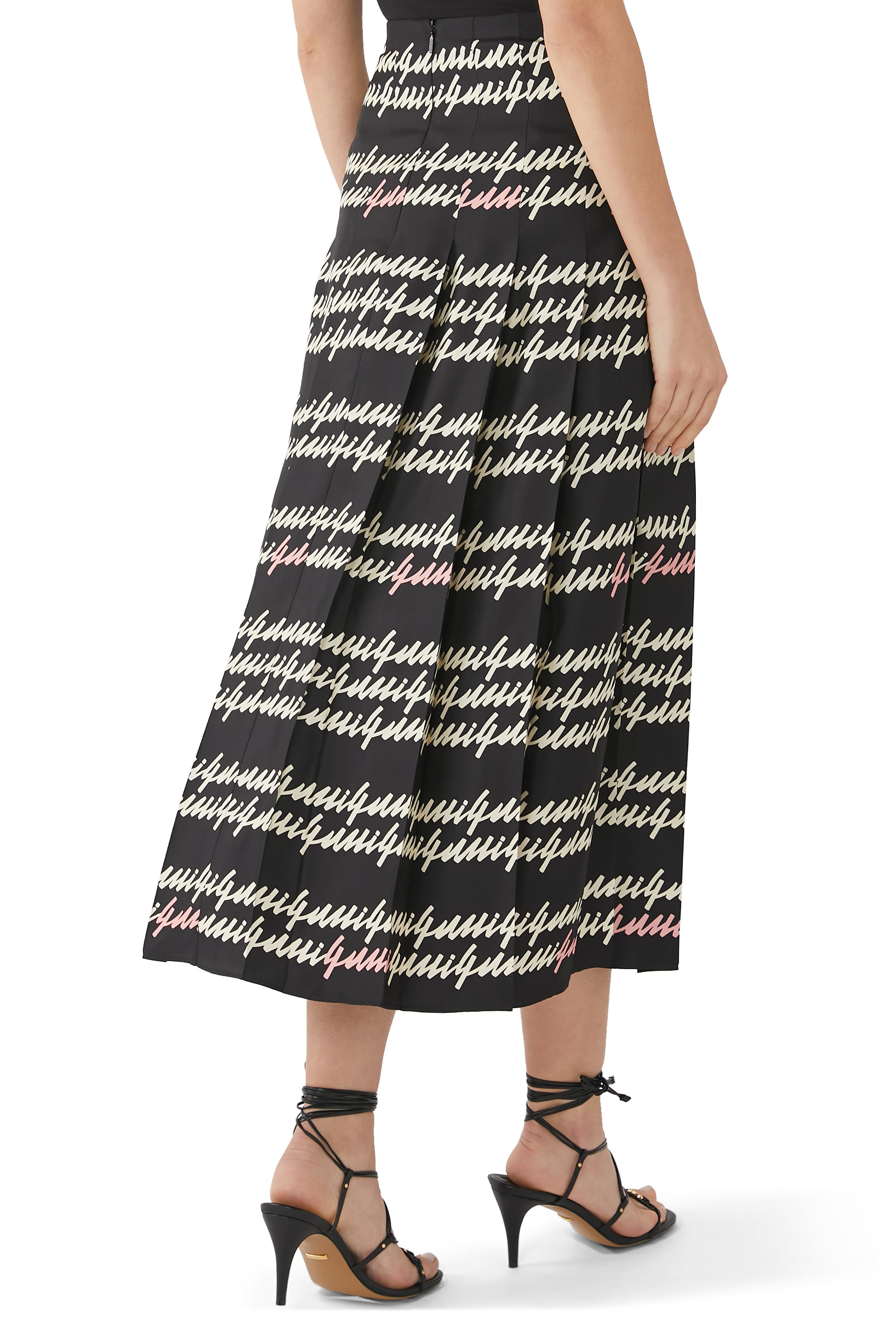 Script Print Skirt