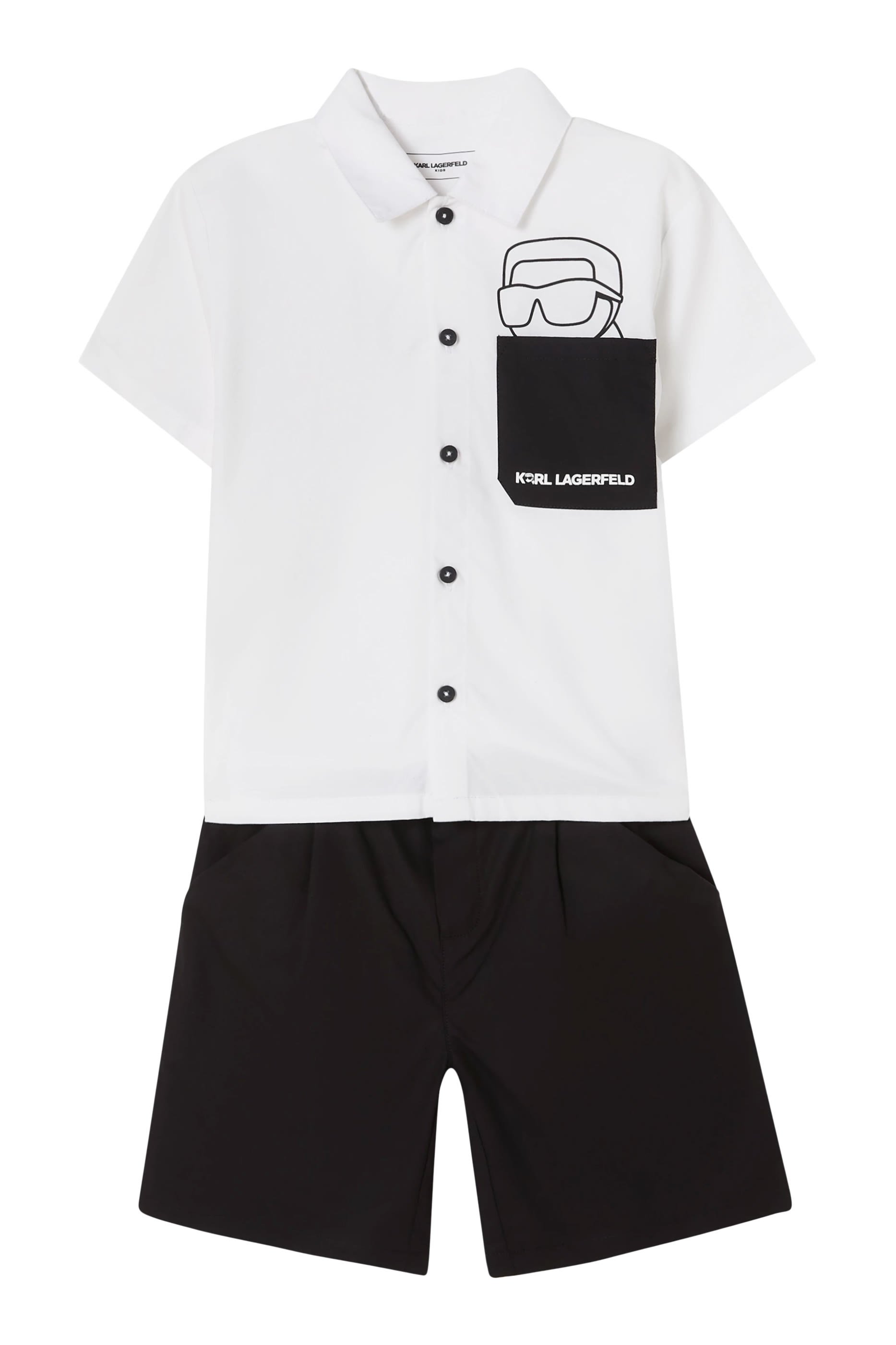 Kids Logo T-Shirt and Shorts Set