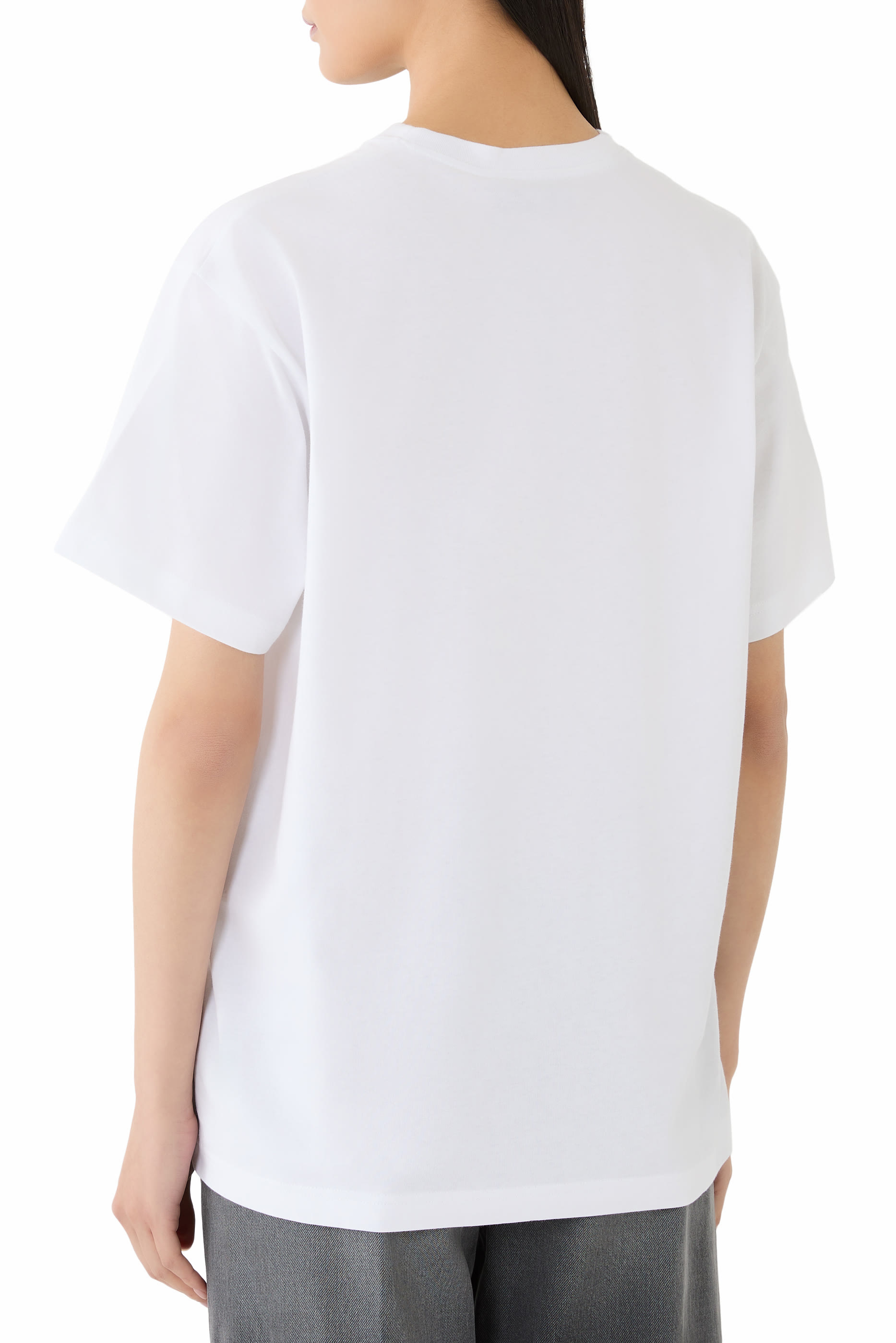 Cotton Jersey T-shirt with Print