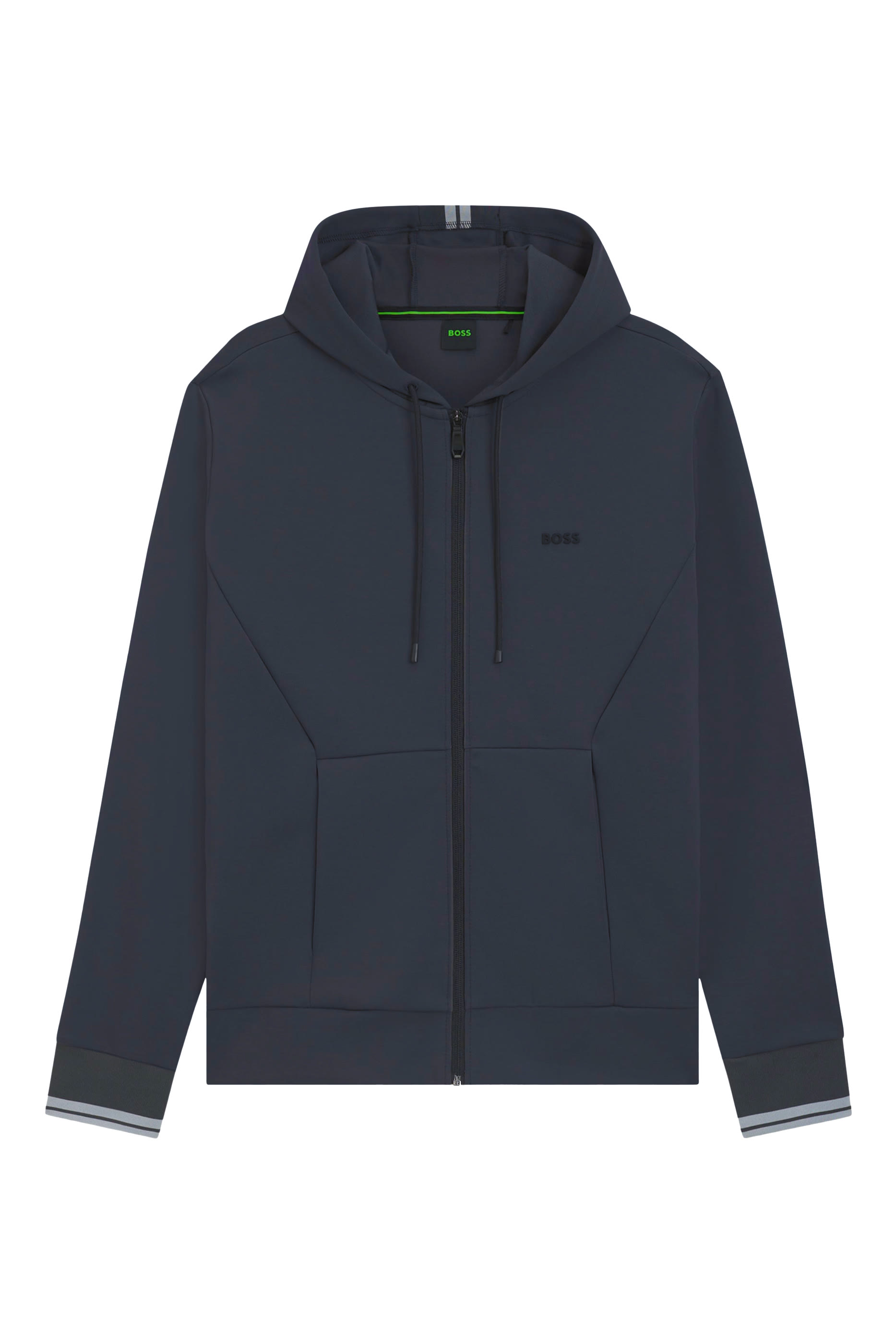 Zip-Up Hooded Sweatshirt