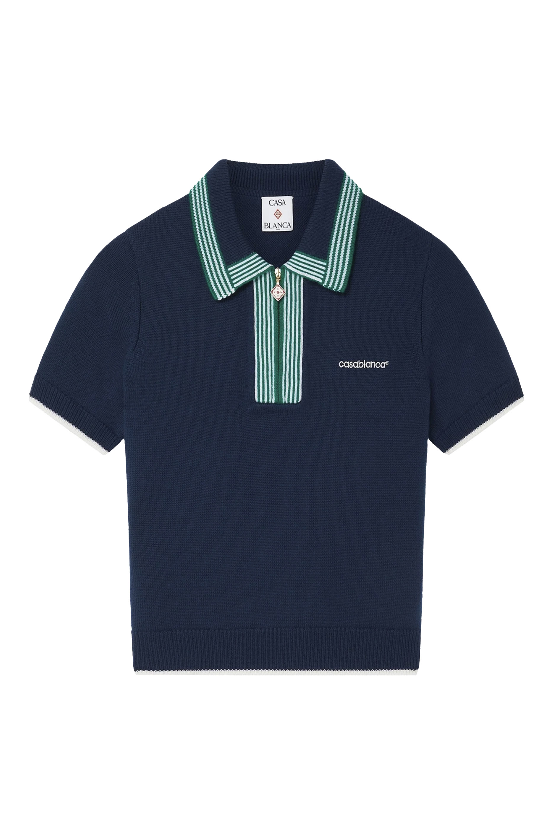 Knit Tennis Polo Shirt