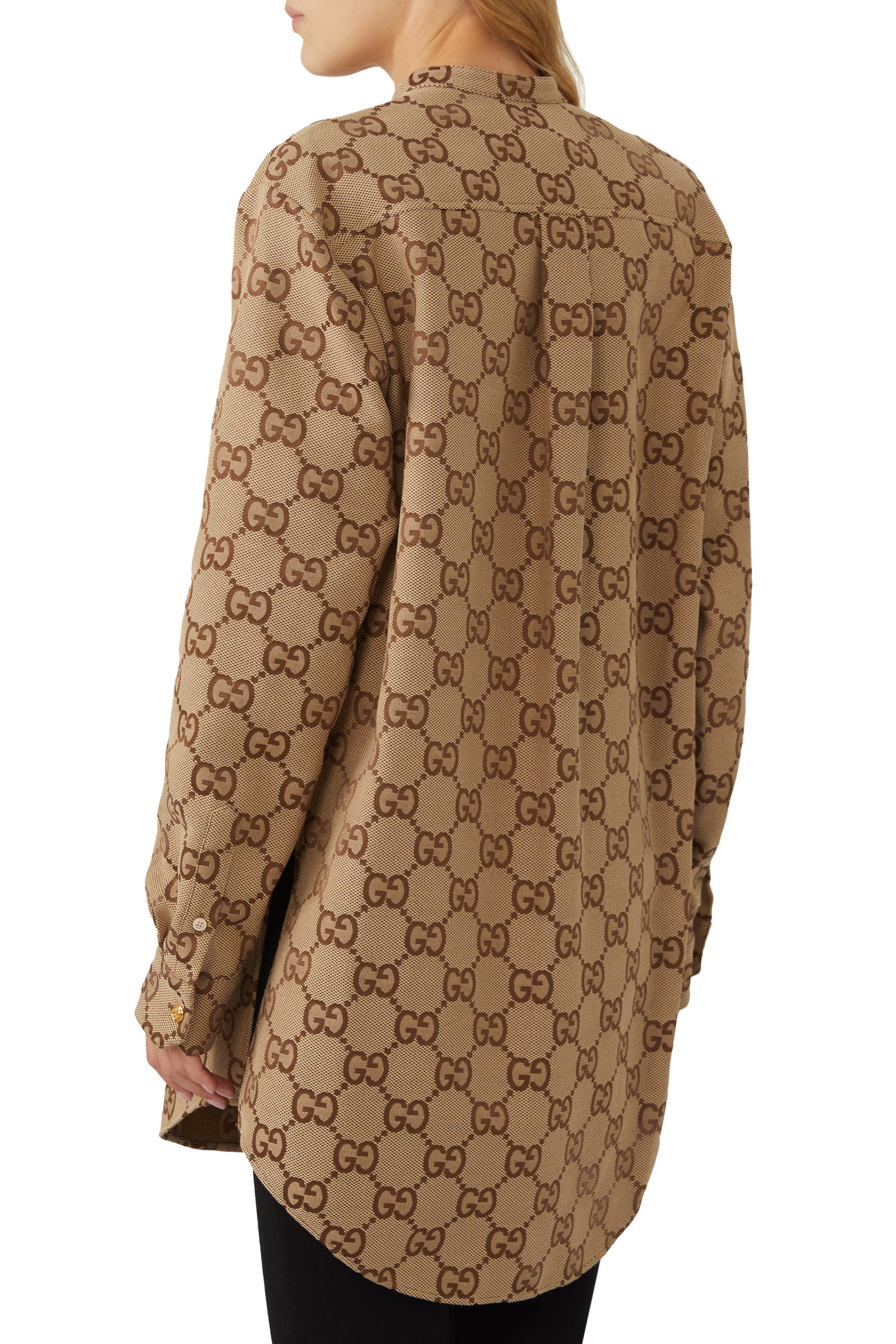 Maxi GG Canvas Shirt