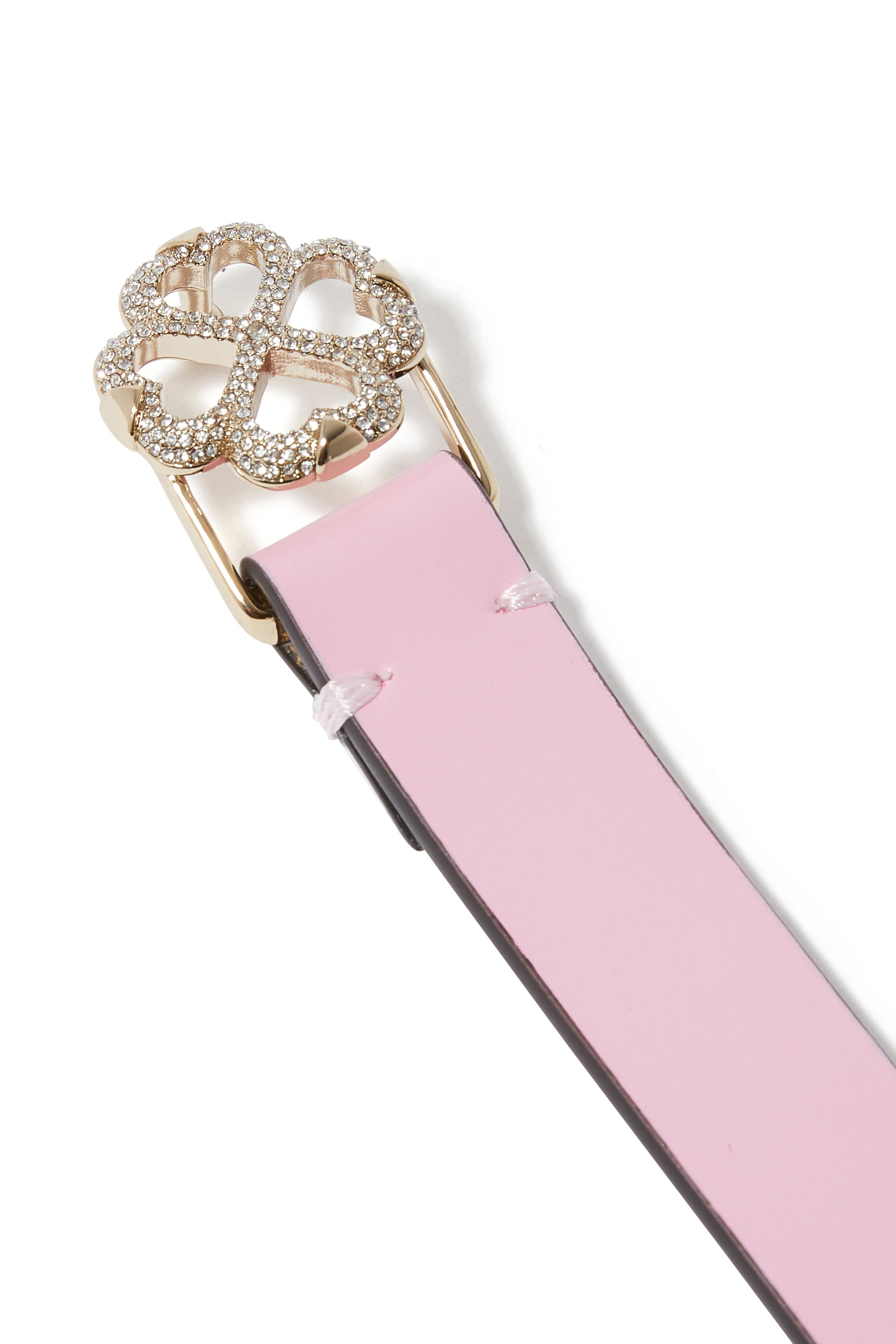 Pav&eacute; Spade Flower Belt