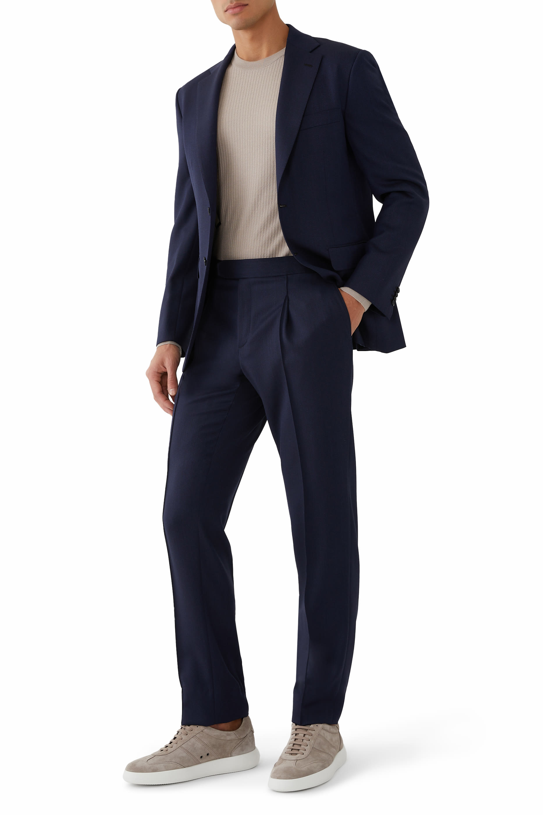 Wool Twill Melbourne Trousers